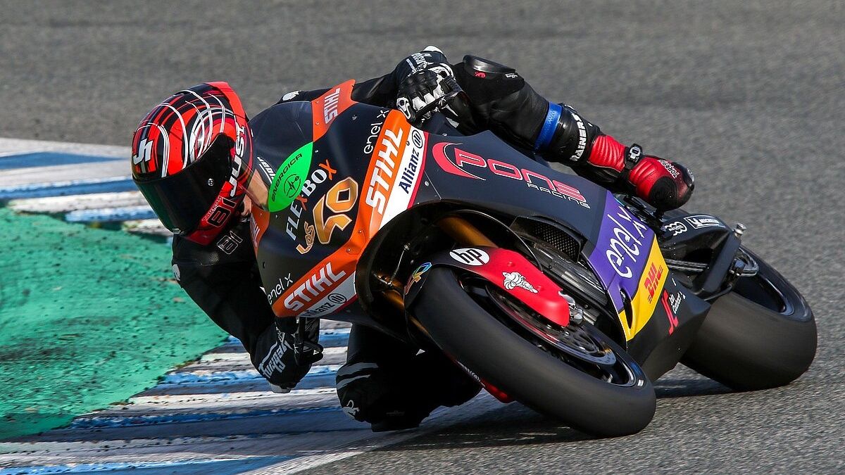 Jordi Torres, día 1 Test 1 Jerez MotoE 2021 b