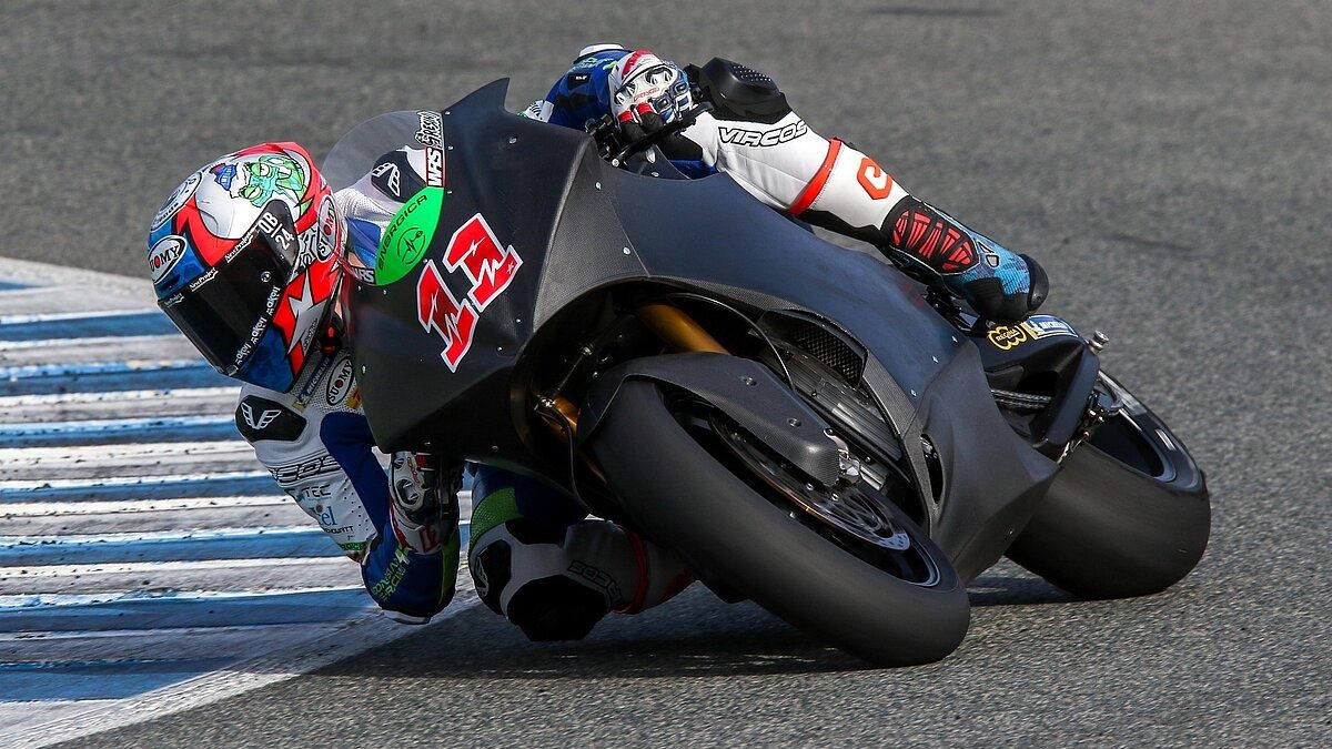 Matteo Ferrari, día 1 Test 1 Jerez MotoE 2021