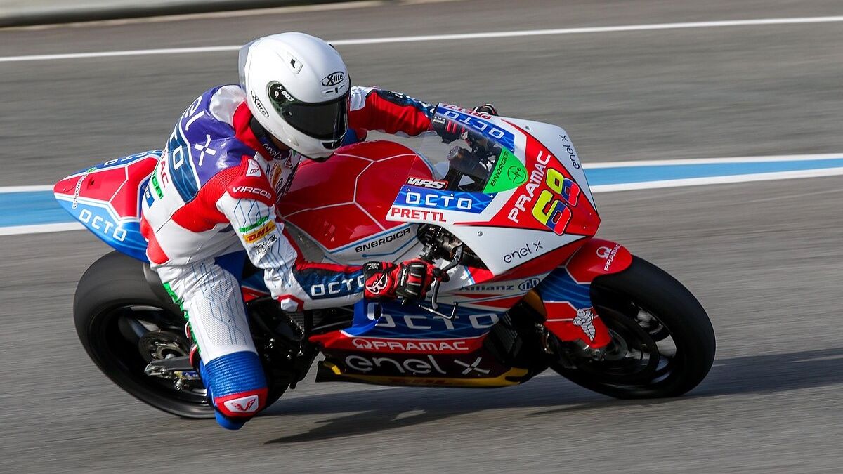 Yonny Hernández, día 1 Test 1 Jerez MotoE 2021