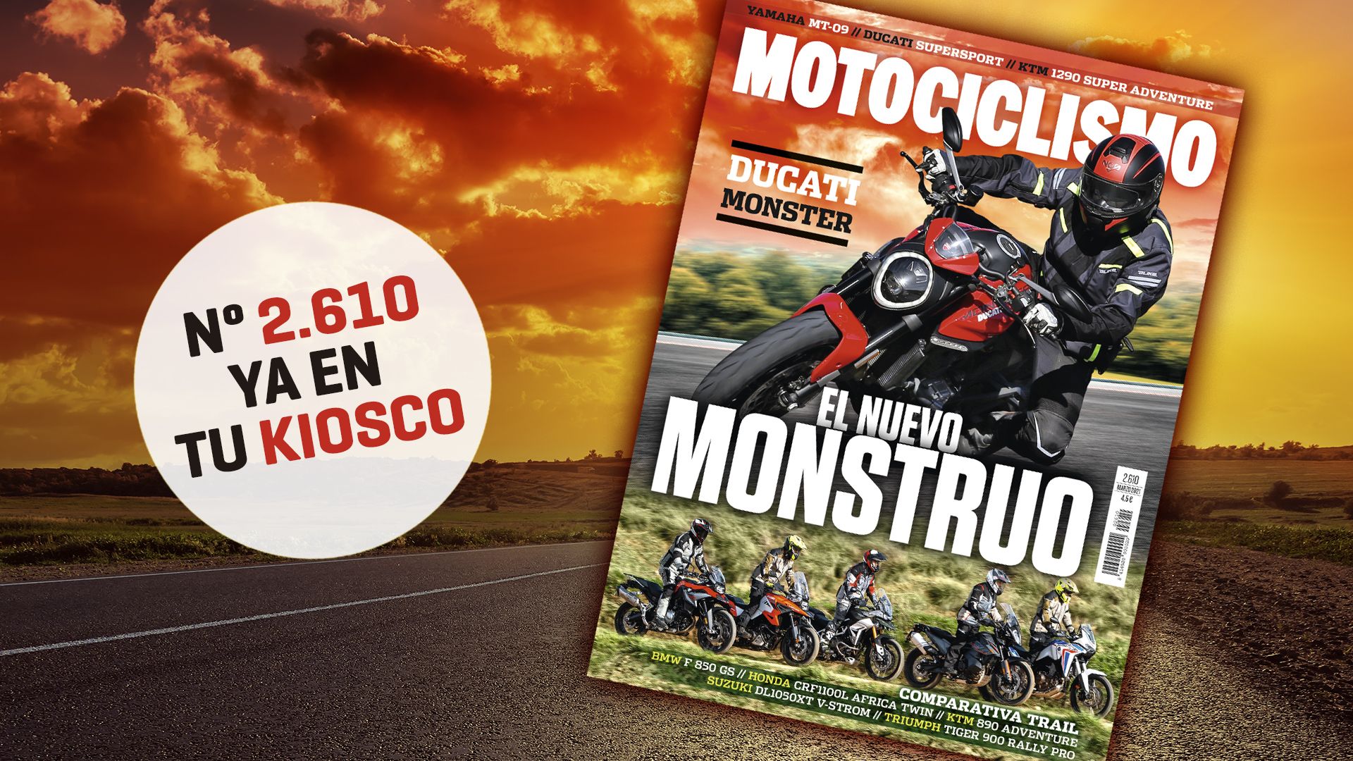 La portada del número 2.610 de la revista MOTOCICLISMO.