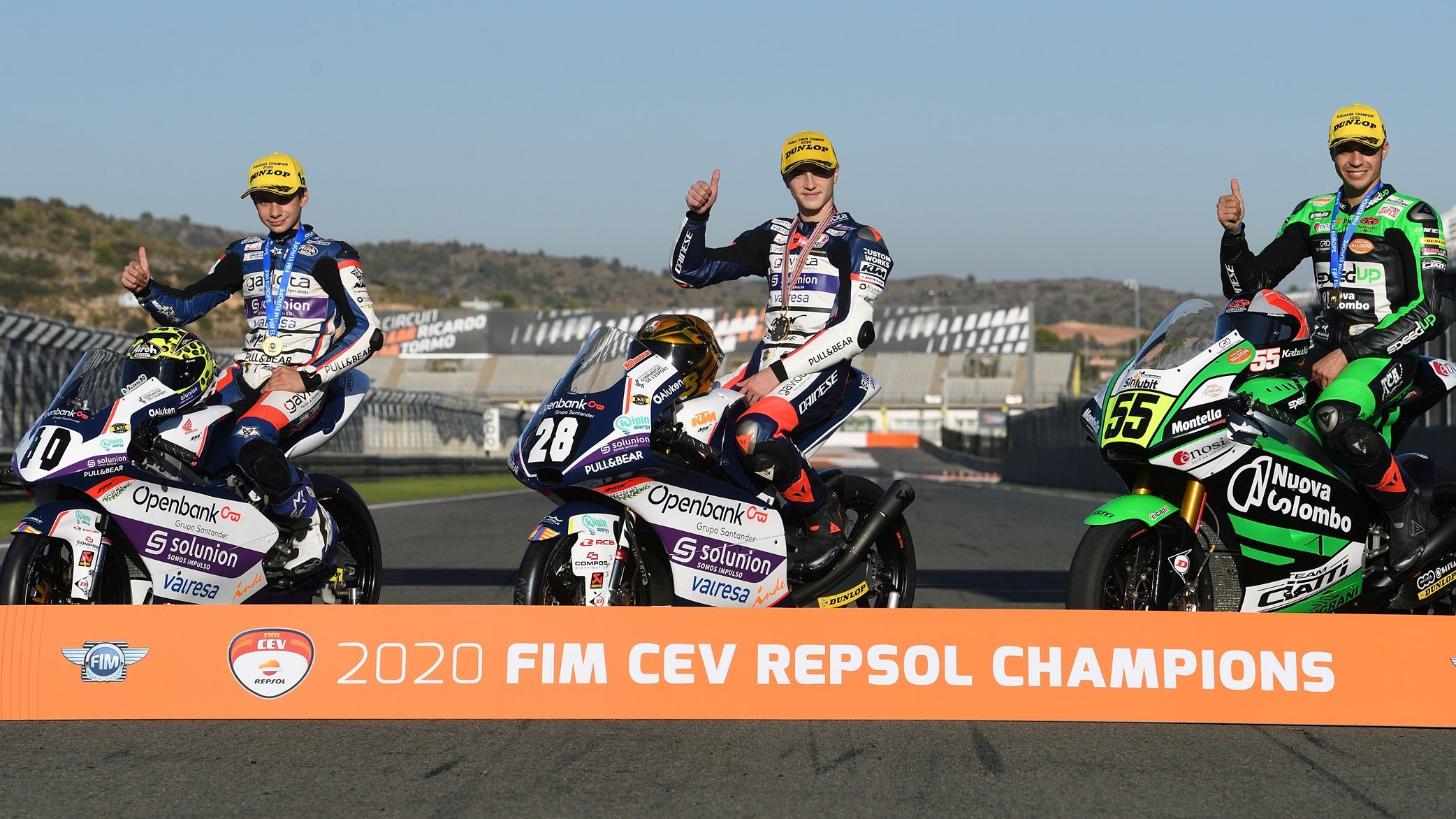 El FIM CEV ya conoce a los pilotos que intentarán suceder en 2021 a David Alonso, Izan Guevara y Yari Montella