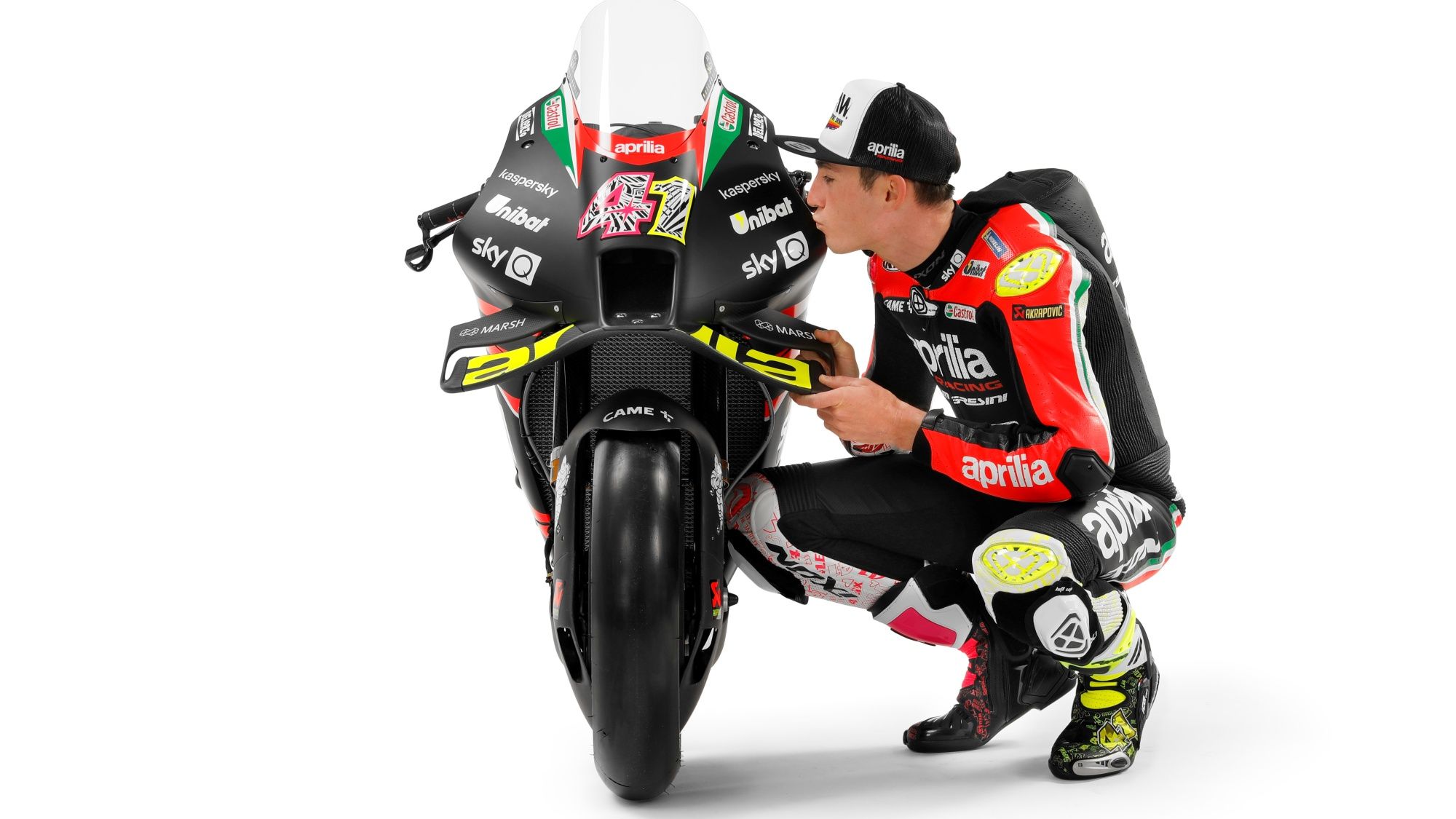 Aprilia RS GP Gresini MotoGP 2021 Aleix Espargaró Lorenzo Savadori 16