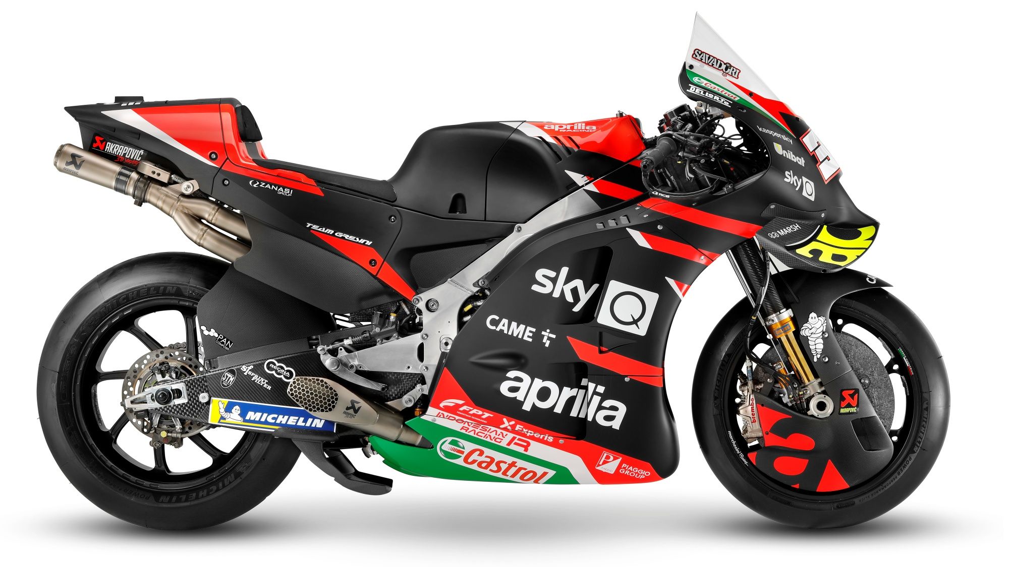Aprilia RS GP Gresini MotoGP 2021 Aleix Espargaró Lorenzo Savadori 33