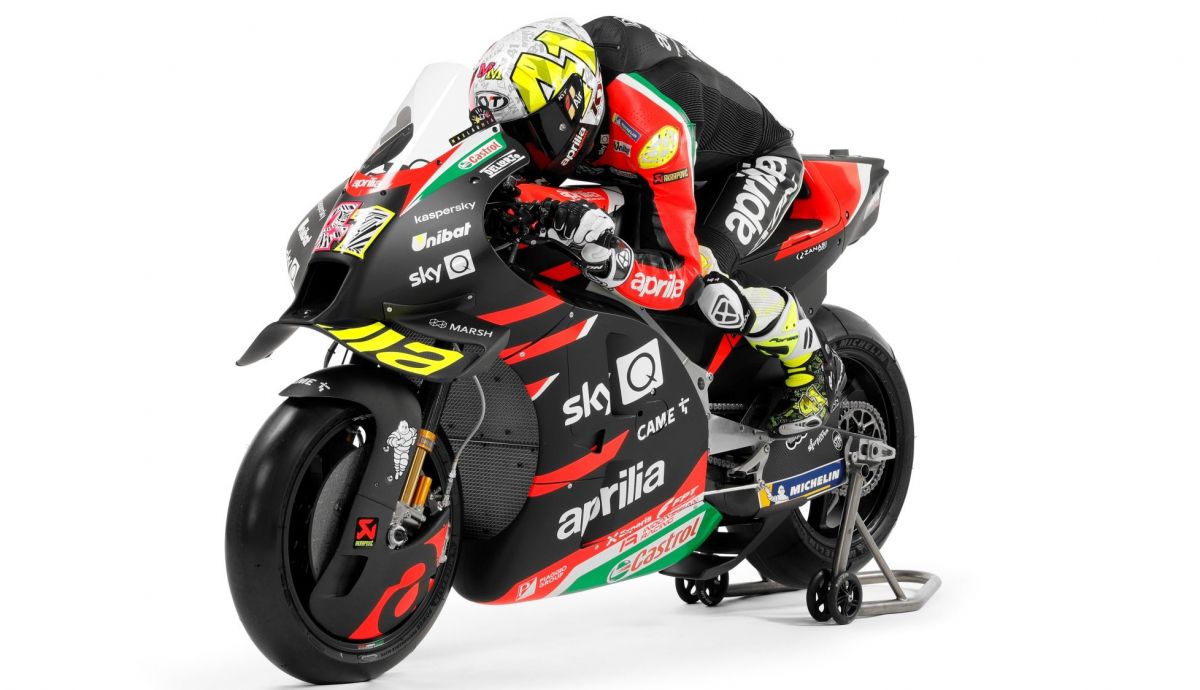 Aprilia RS GP Gresini MotoGP 2021 Aleix Espargaró Lorenzo Savadori 34