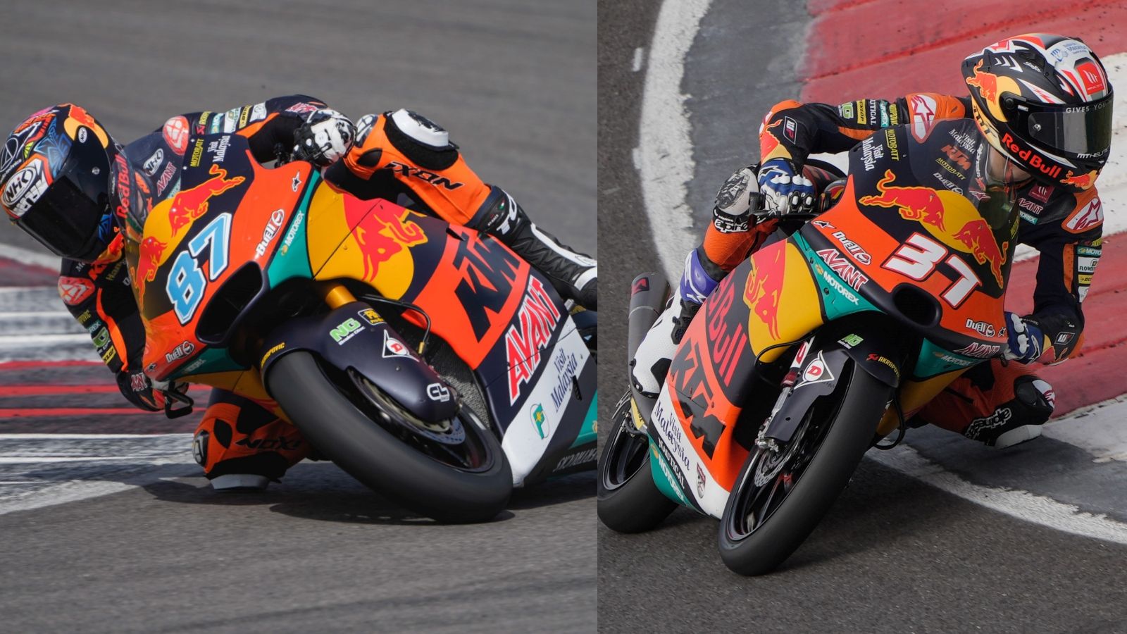 Remy Gardner y Pedro Acosta, ambos del KTM Ajo, han sido los más rápidos en Portimao
