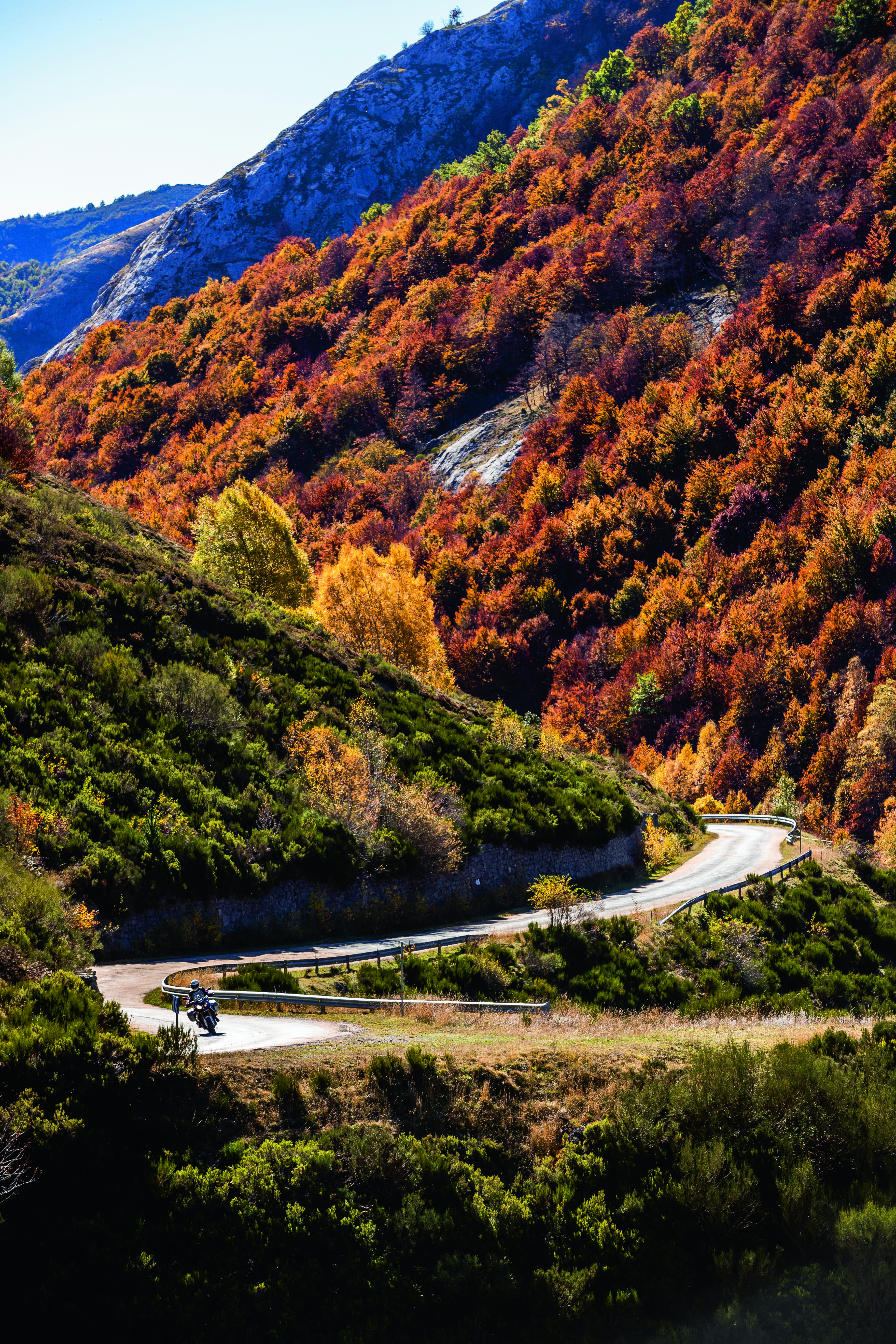 Picos de Europa en moto.