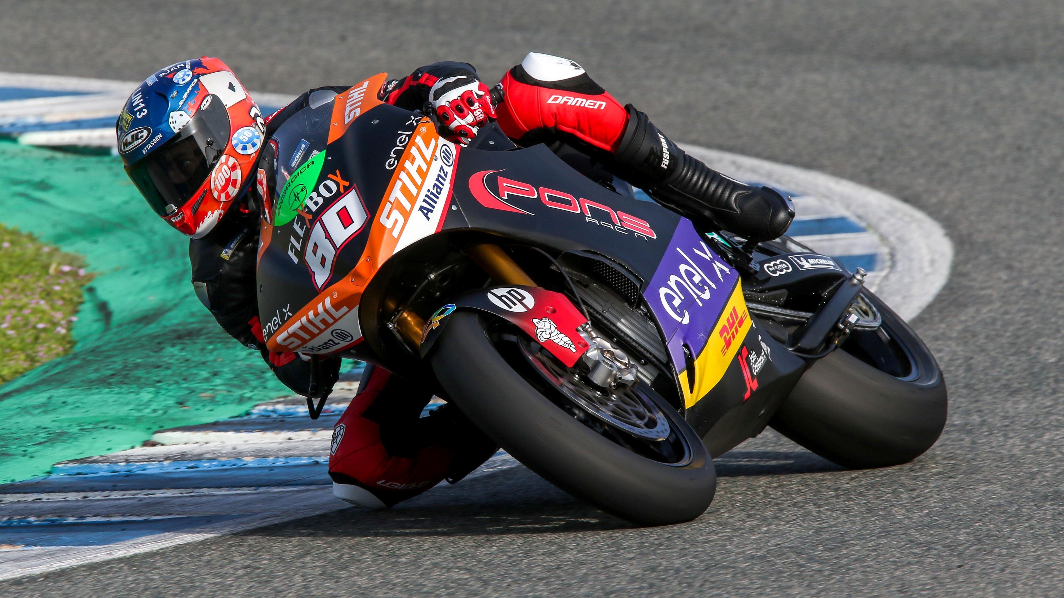 Jasper Iwema, Test 1 Jerez MotoE 2021