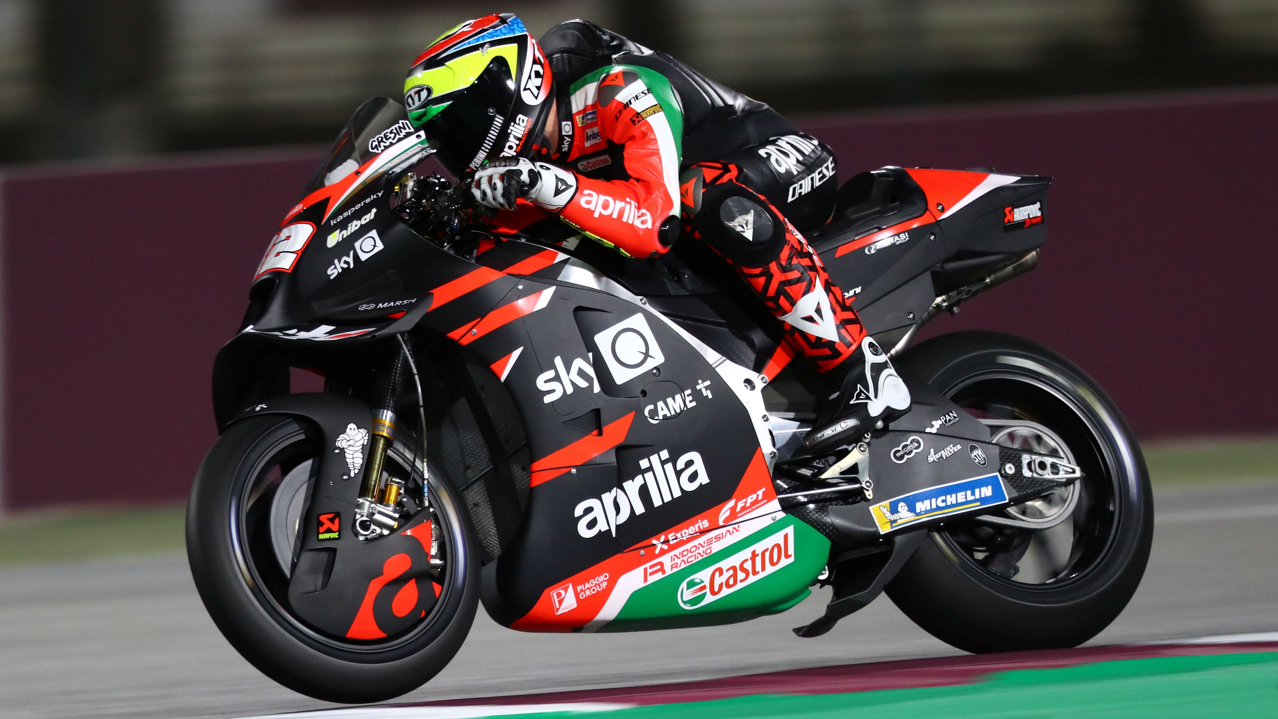 Lorenzo Savadori, test MotoGP Qatar 1