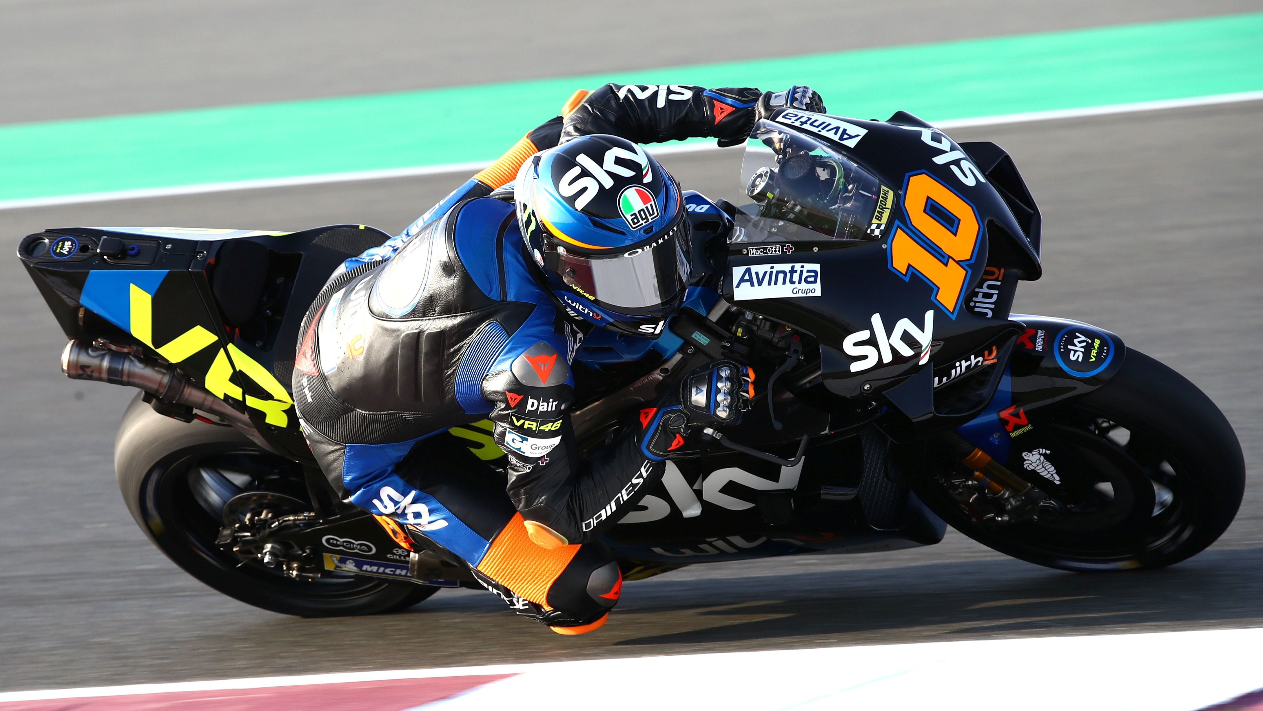 Luca Marini, test MotoGP Qatar 1