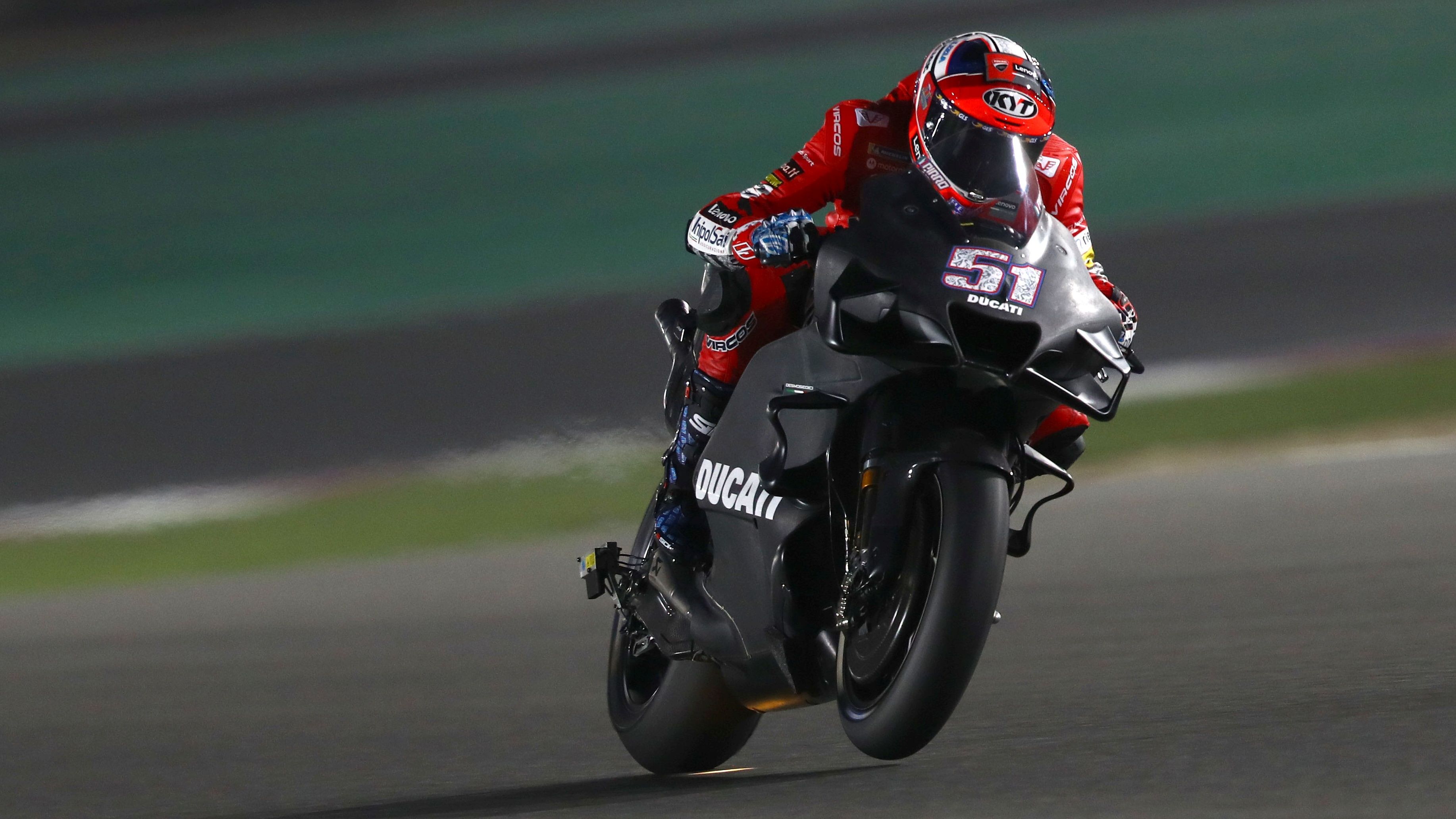 Michele Pirro, test MotoGP Qatar 1