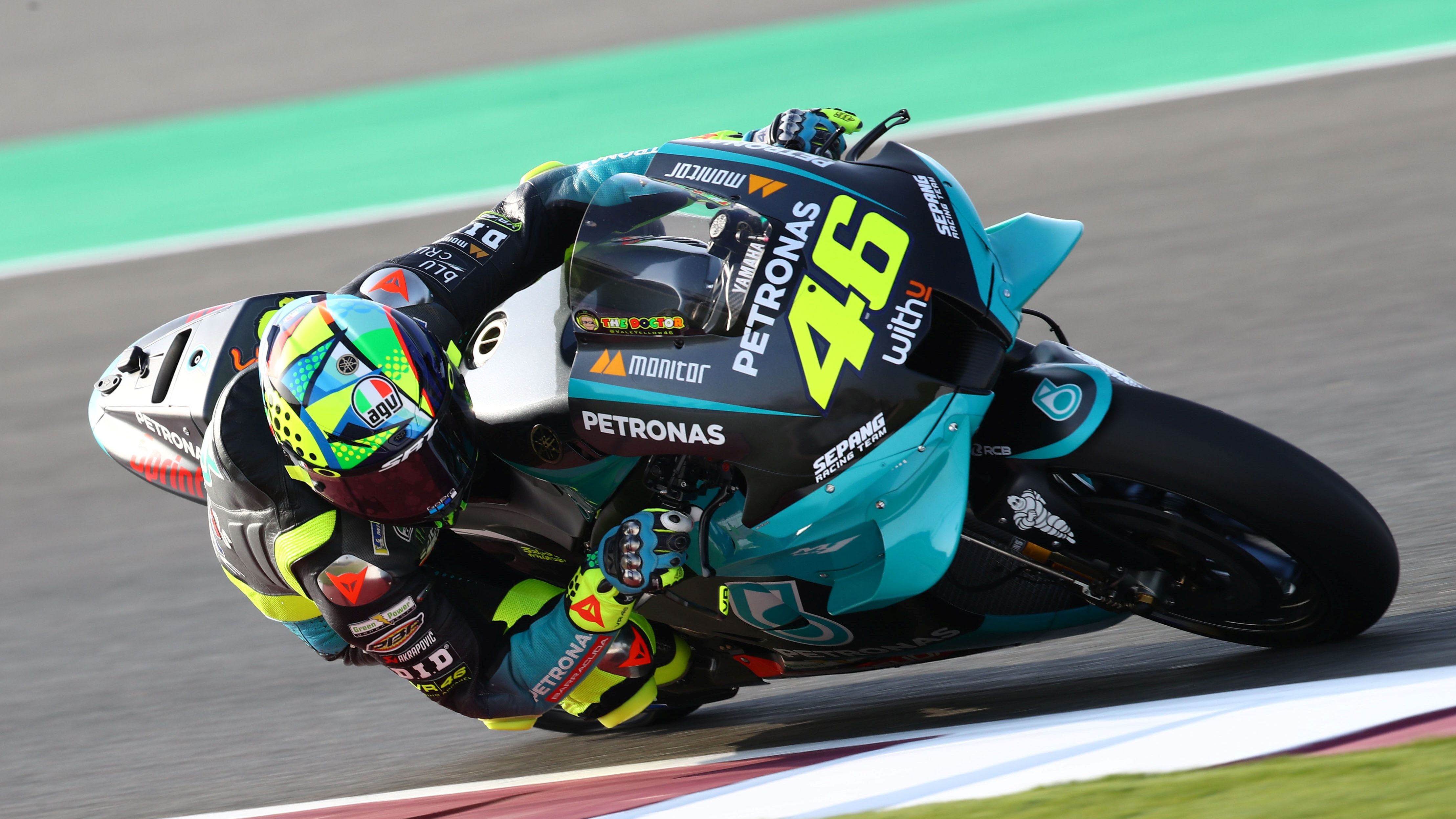 Valentino Rossi, test MotoGP Qatar 1