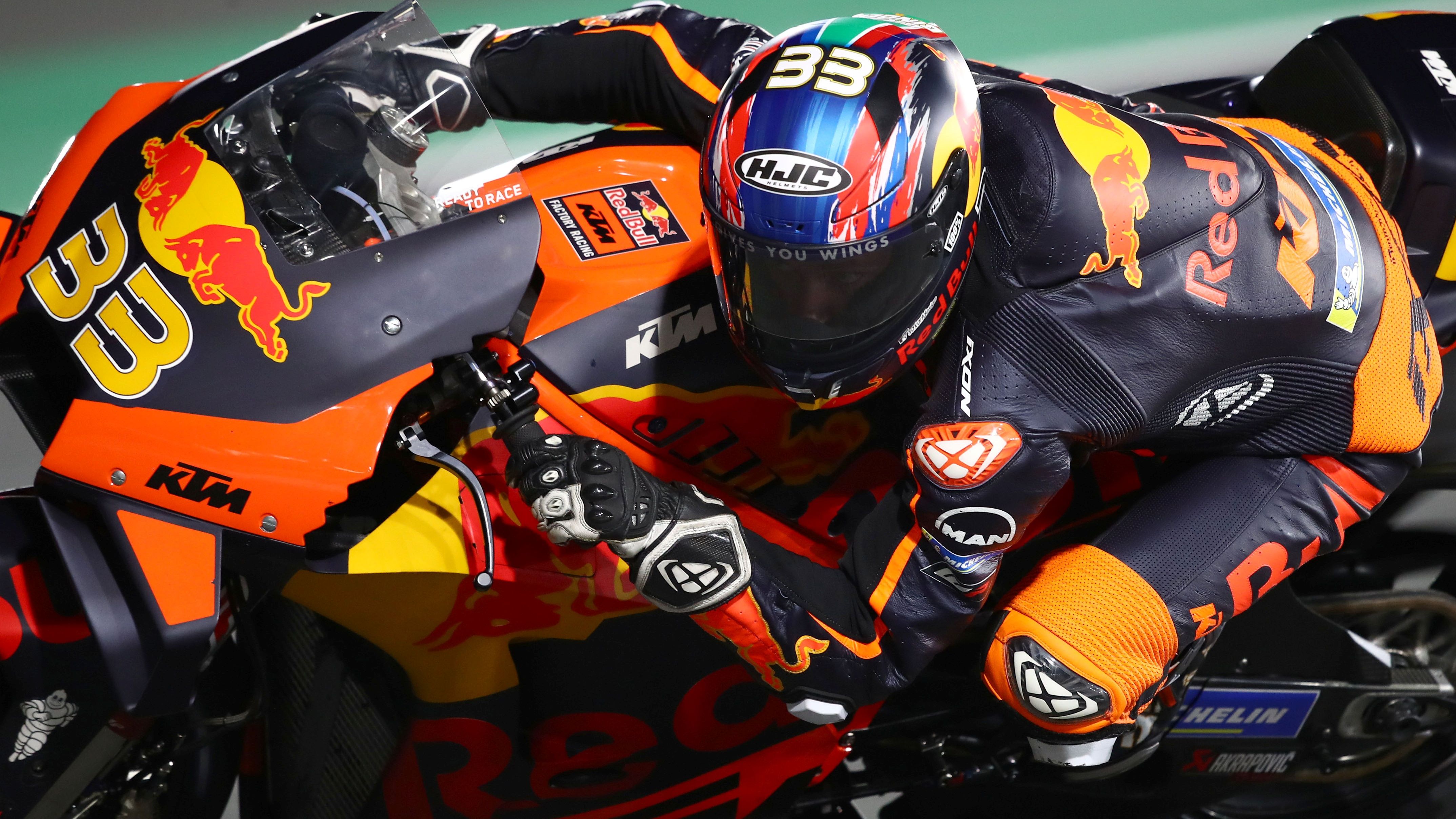 Brad Binder, test MotoGP Qatar 1