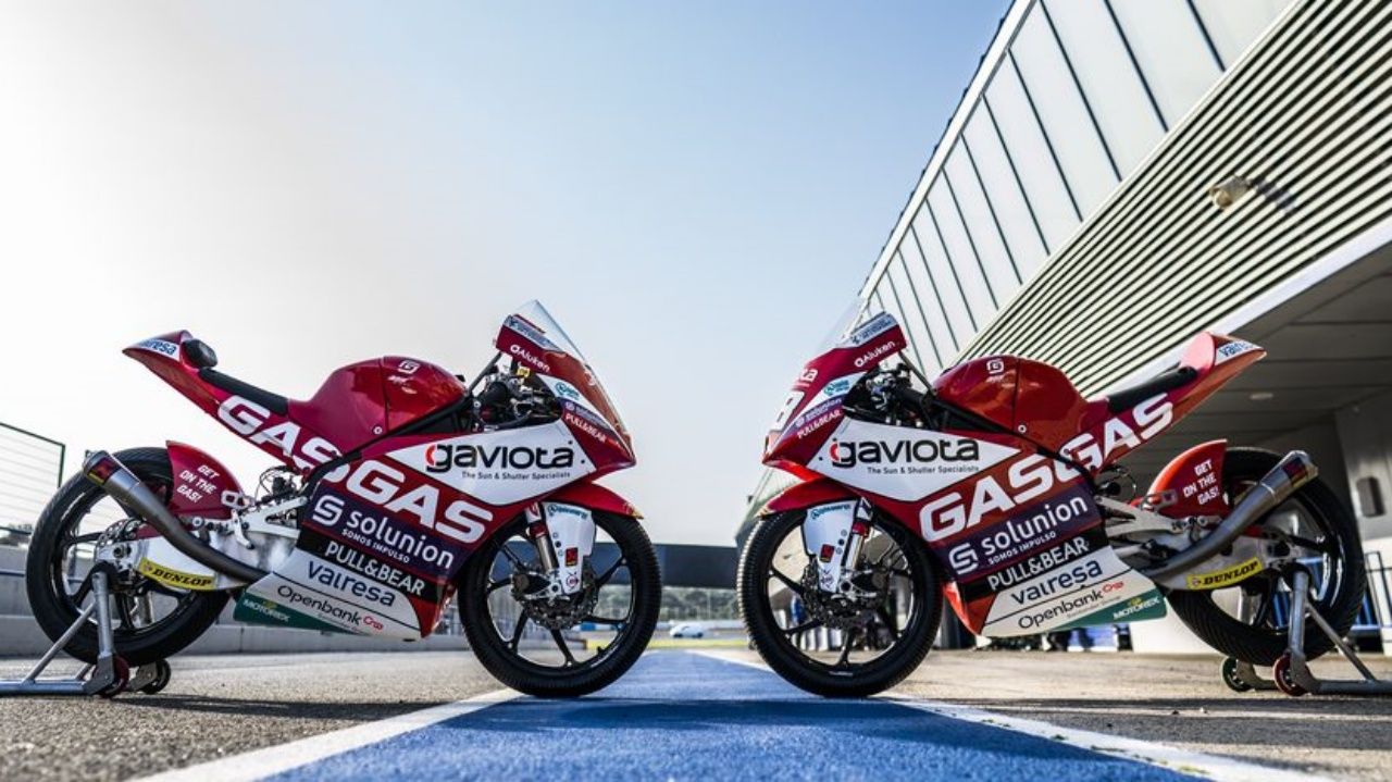 Las GasGas del Team Aspar para Moto3 2021