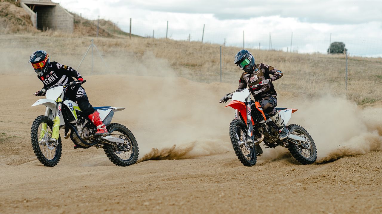 Comparativa KTM 150 SX vs Husqvarna FC 250 2021