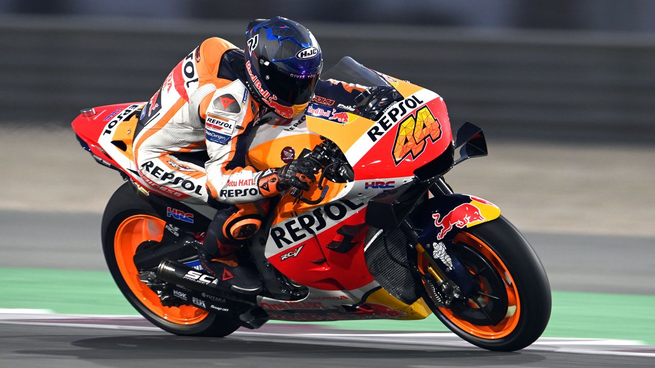 Pol Espargaró ha marcado el quinto mejor tiempo del día en Qatar.