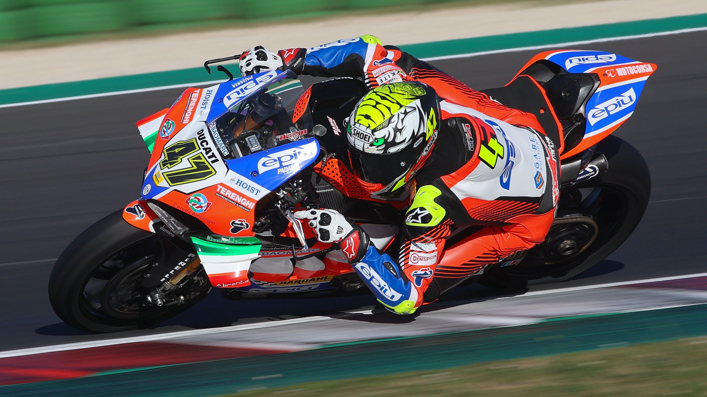 Axel Bassani, test WorldSBK Misano 2021