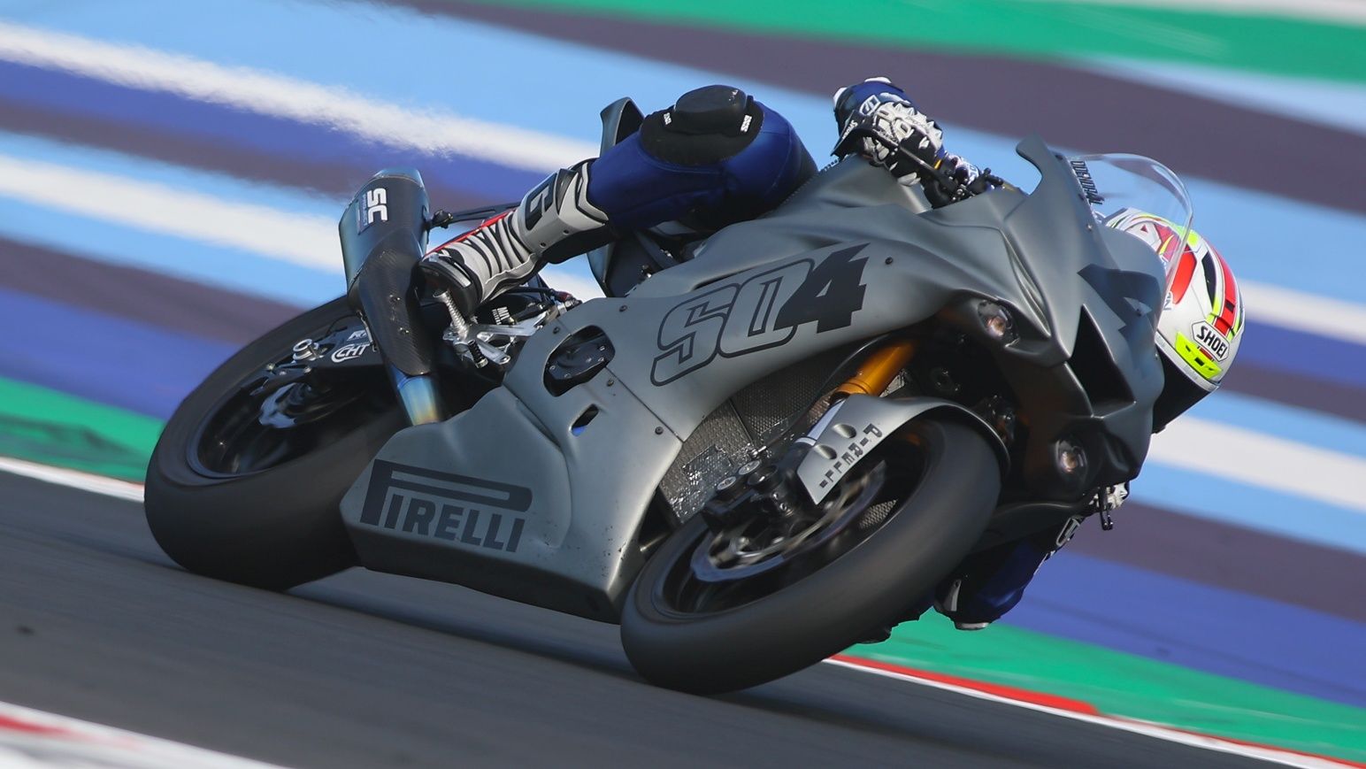 Steven Odendaal, test WorldSBK Misano 2021