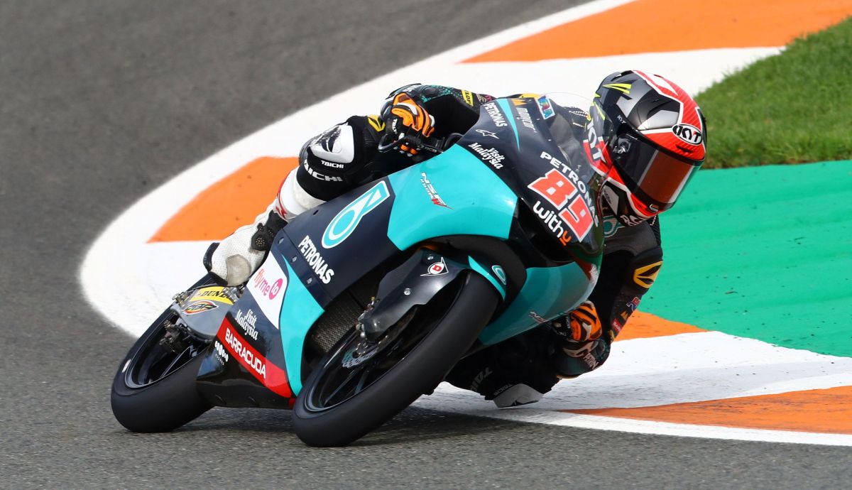 Khairul Idham Pawi corrió el Mundial de Moto3 2020 con el Petronas