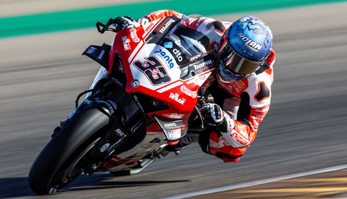 Marco Melandri corrió el Mundial de Superbike 2020 con el Barni