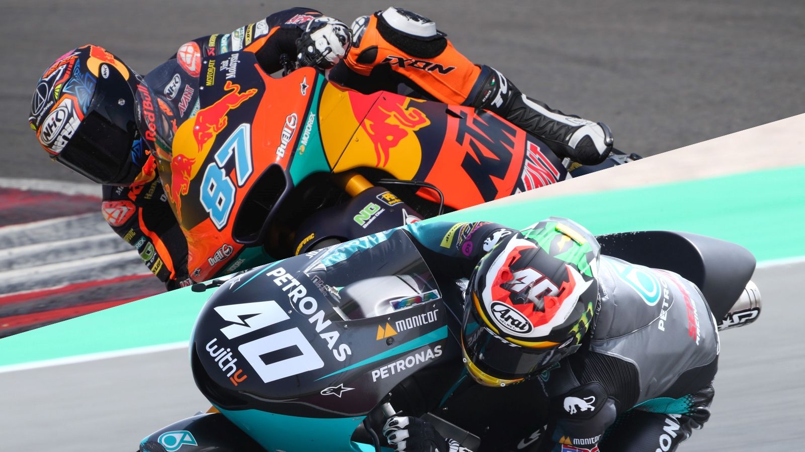 Remy Gardner y Darryn Binder han sido los más rápidos de Moto2 y Moto3 del primer día en Qatar