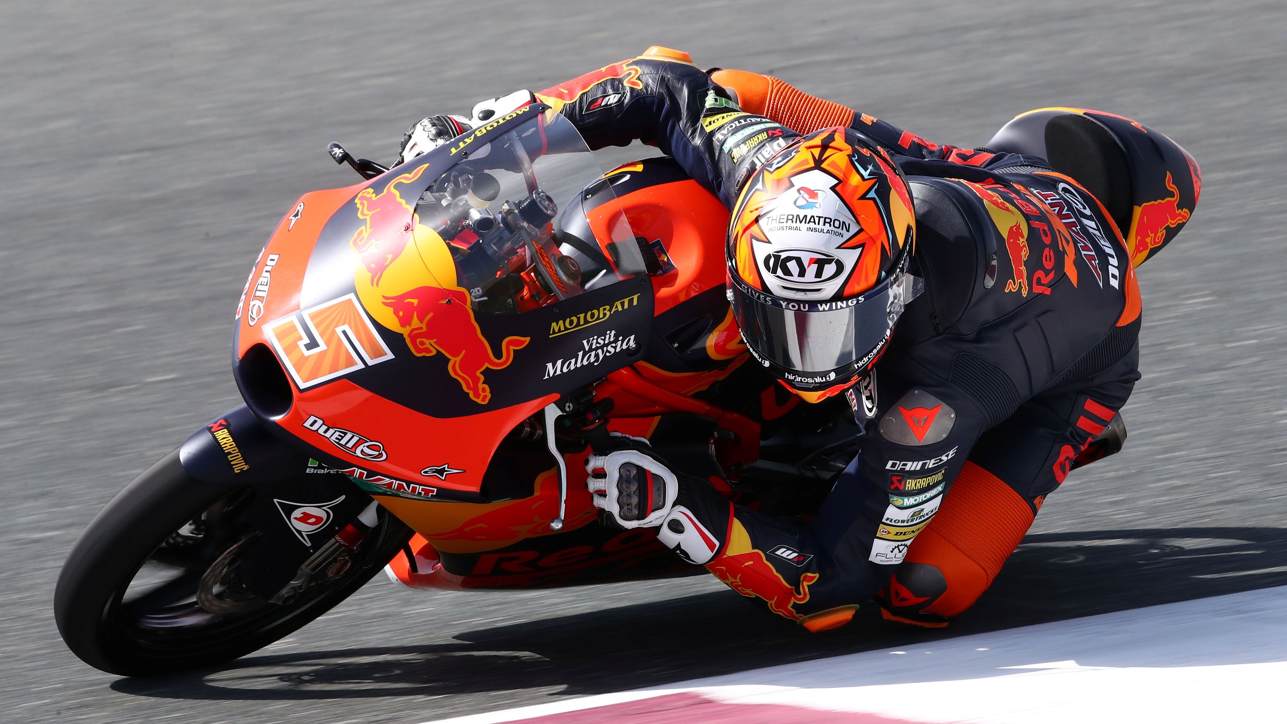 Jaume Masià ha sido el más rápido en el test de Moto3 en Qatar
