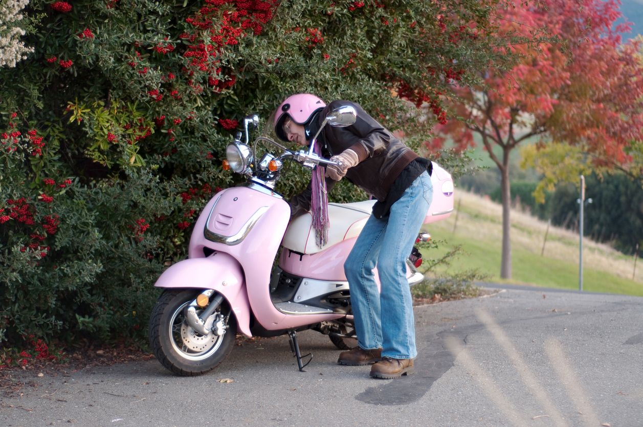 ¡Mi moto no arranca! Fuente: iStock/aspenrock
