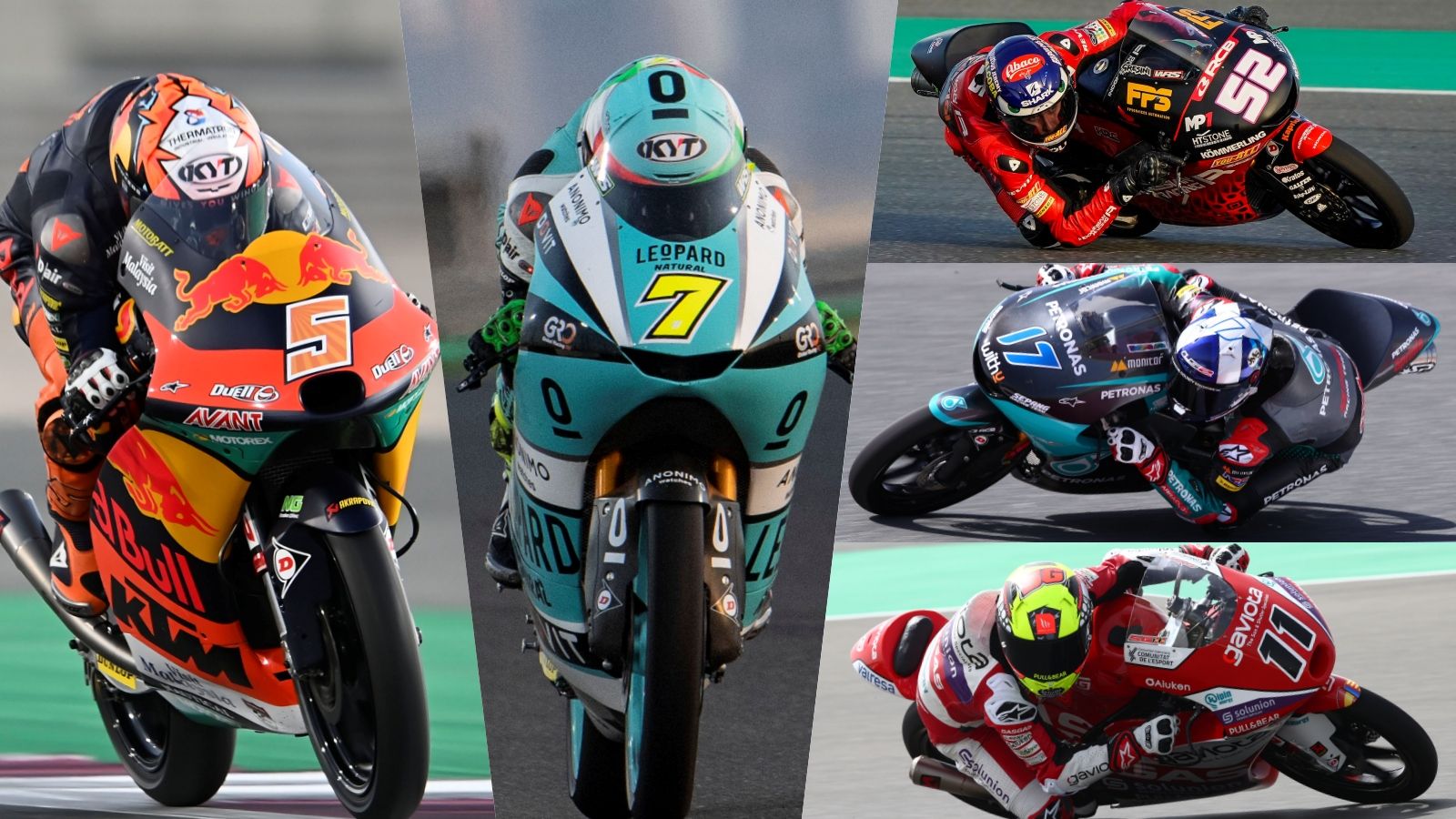 Jaume Masià, Dennis Foggia, Jeremy Alcoba, John McPhee y Sergio García están entre los candidatos al título de Moto3 2021