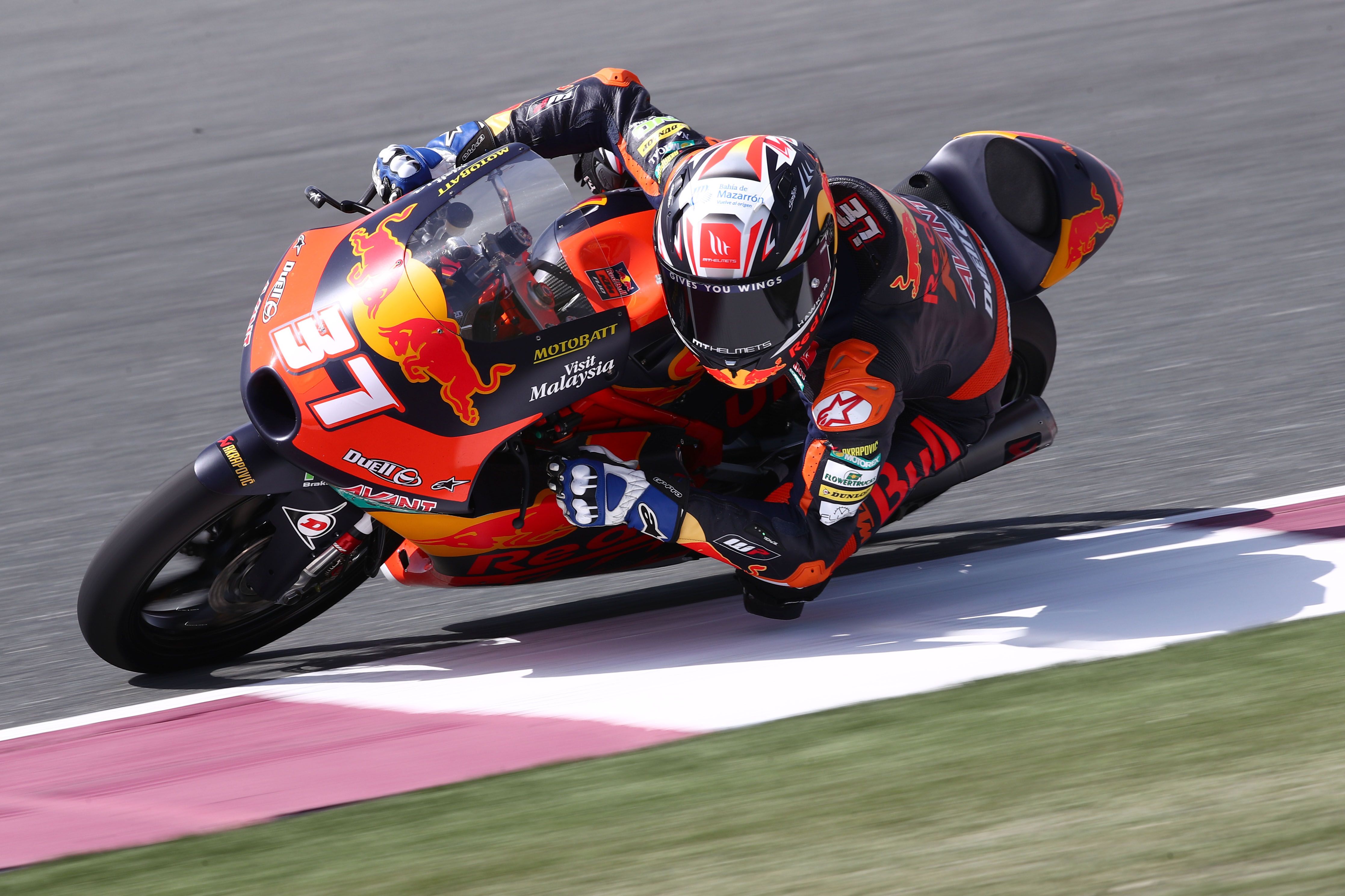 Pedro Acosta ha maravillado con su debut en el Gran Premio de Qatar.