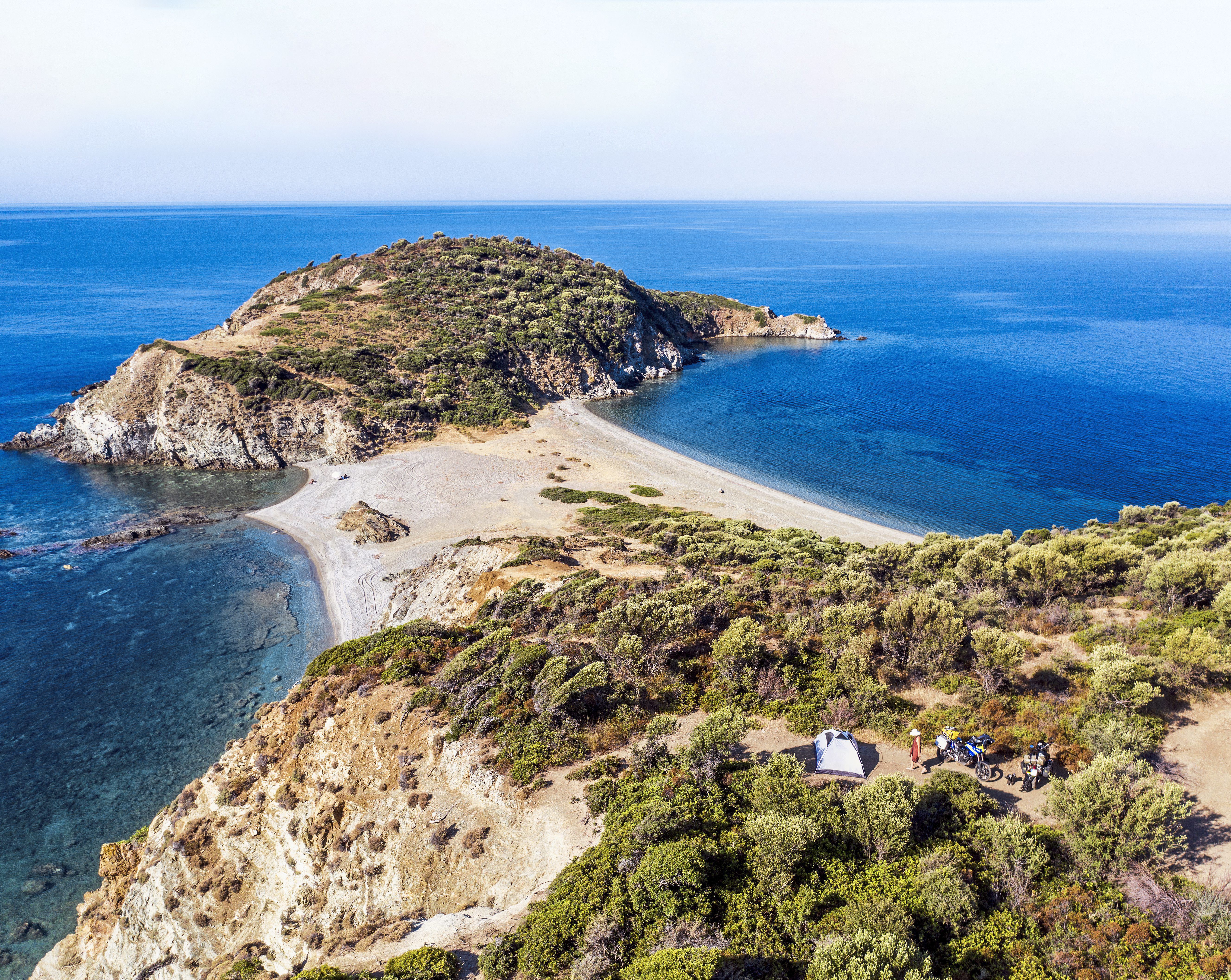 Ruta en moto por Grecia y sus islas.