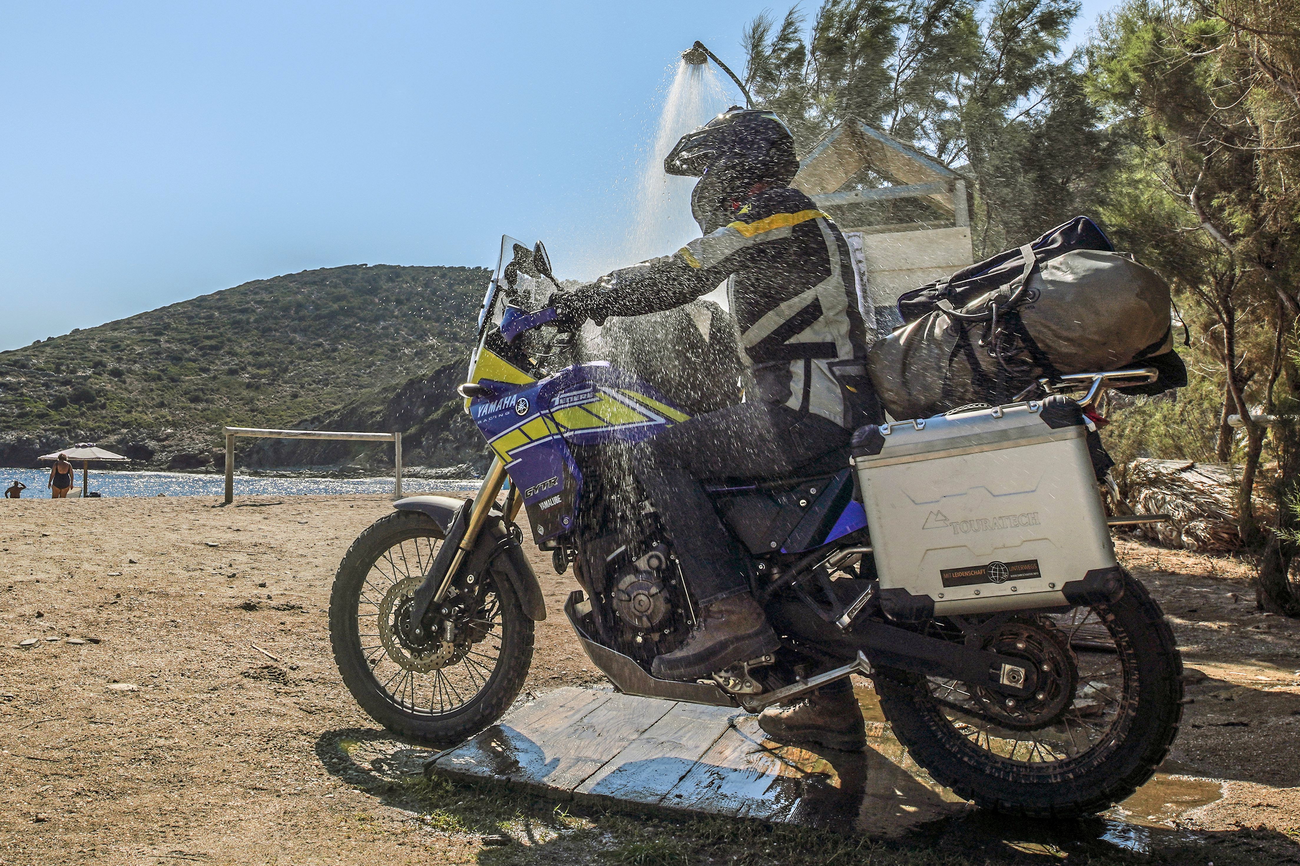 Ruta en moto por Grecia y sus islas.