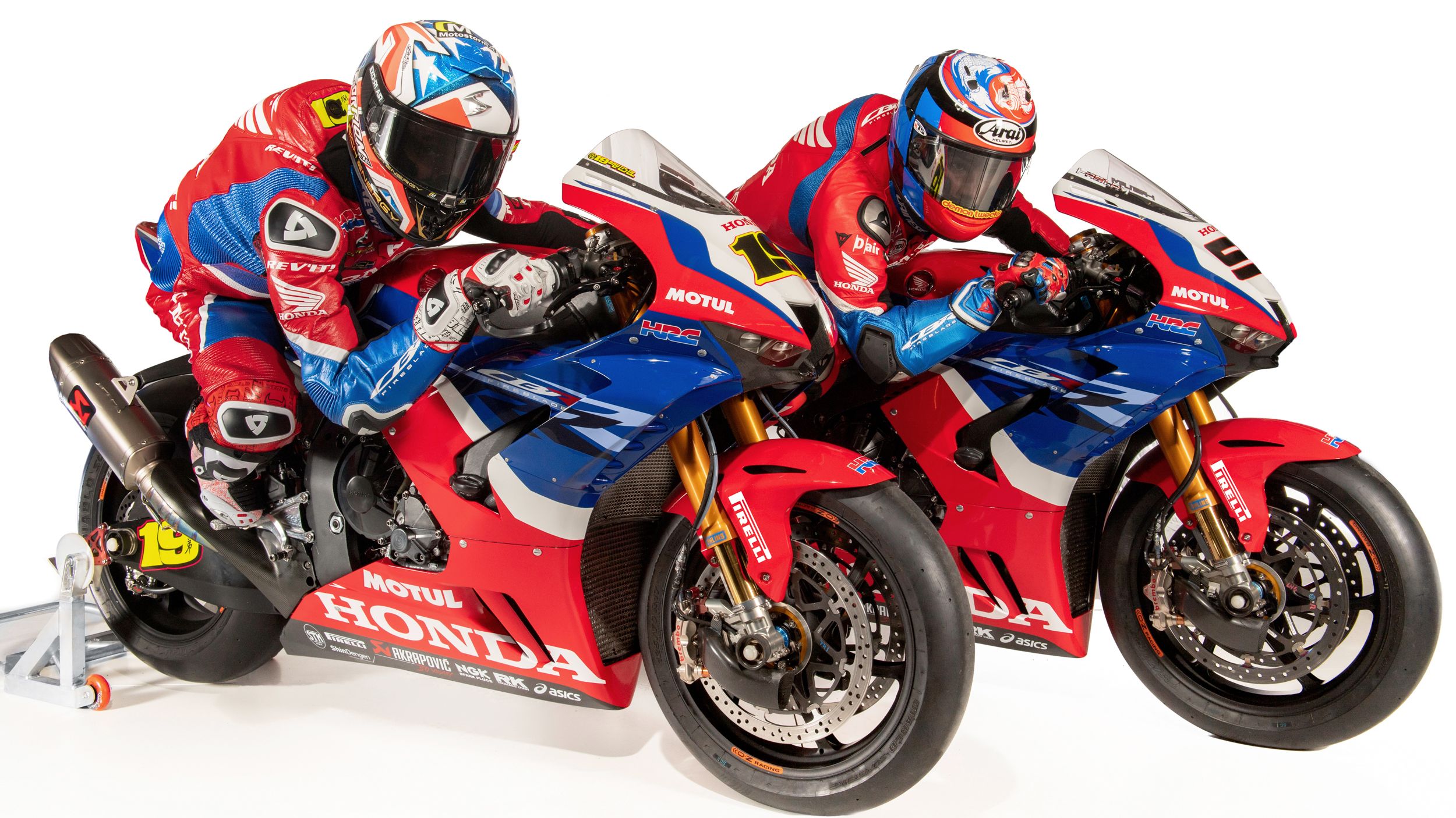 Honda CBR1000RR R WSBK 2021 Álvaro Bautista Leon Haslam 1