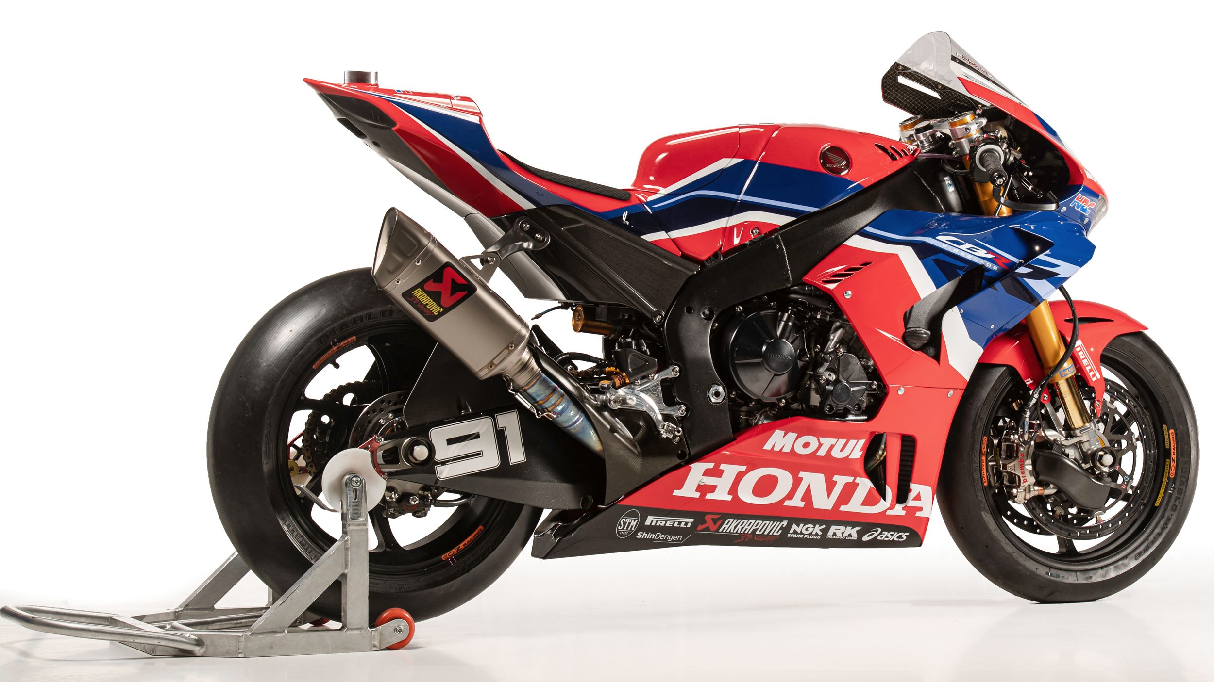 Honda CBR1000RR R WSBK 2021 Álvaro Bautista Leon Haslam 4