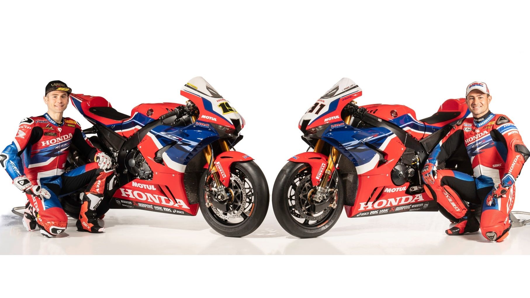 Honda CBR1000RR R WSBK 2021 Álvaro Bautista Leon Haslam 13