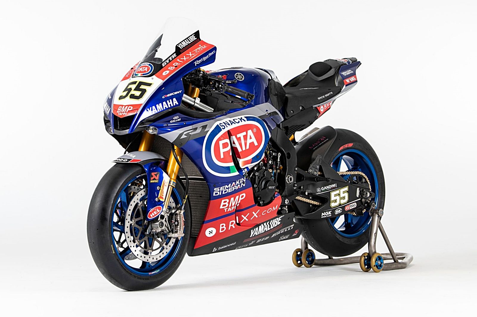 Yamaha YZF R1 WSBK 2021 Toprak Razgatlioglu Andrea Locatelli 55