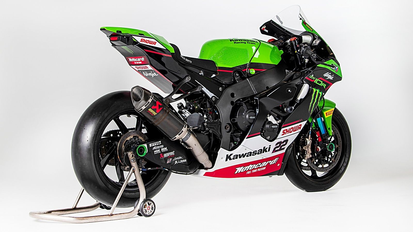 Kawasaki ZX 10RR WSBK 2021 Jonathan Rea Alex Lowes 10