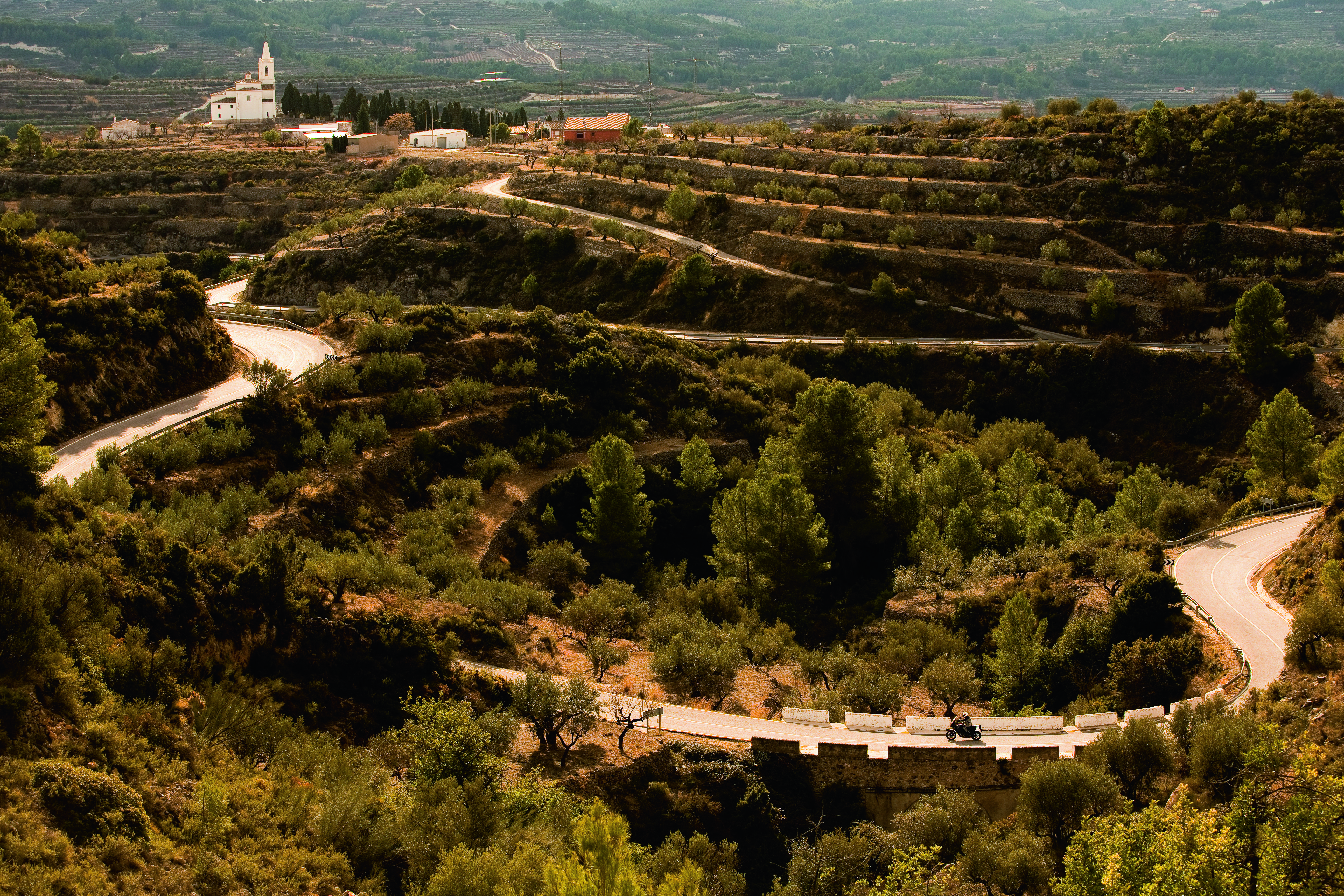 Ruta en moto por Alicante.