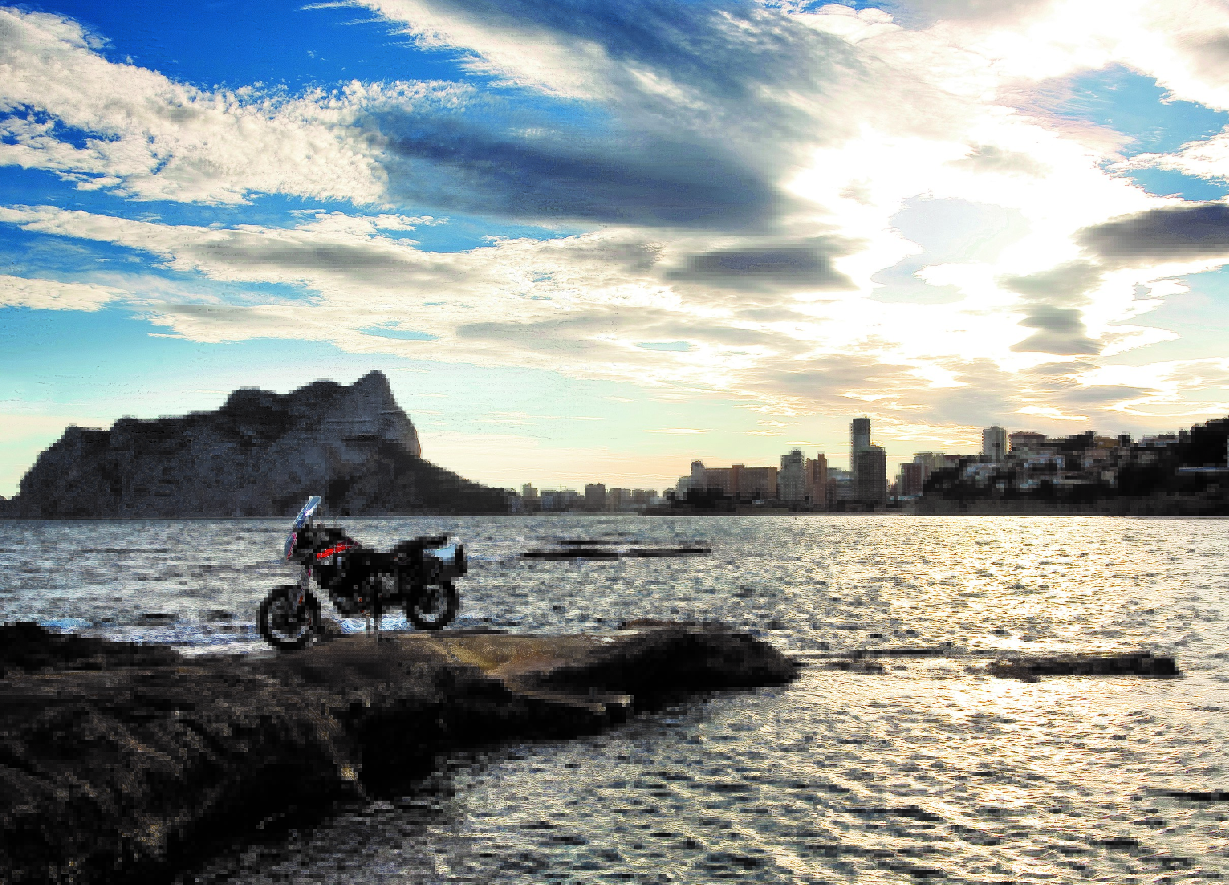 Ruta en moto por Alicante.