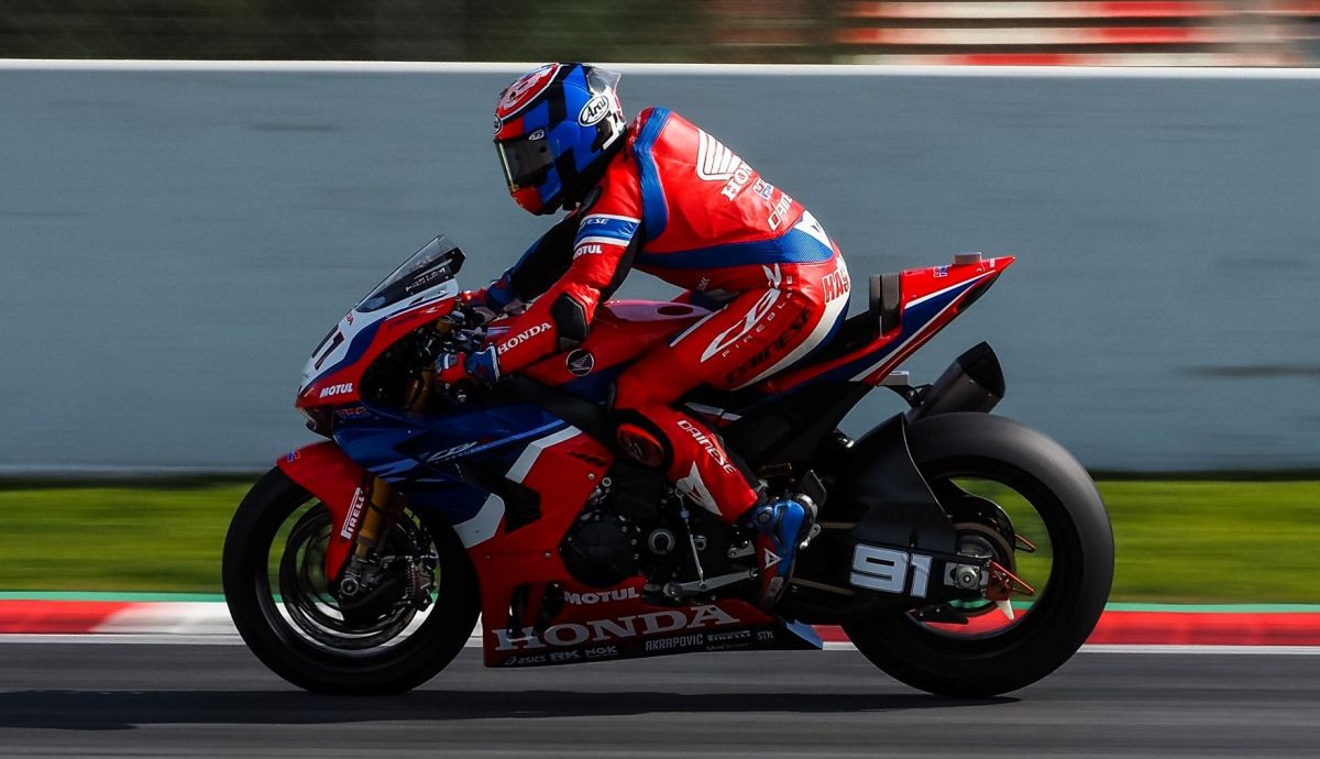 Leon Haslam, test WSBK Catalunya 2021