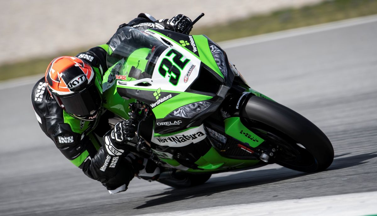 Isaac Viñales, test WSBK Catalunya 2021