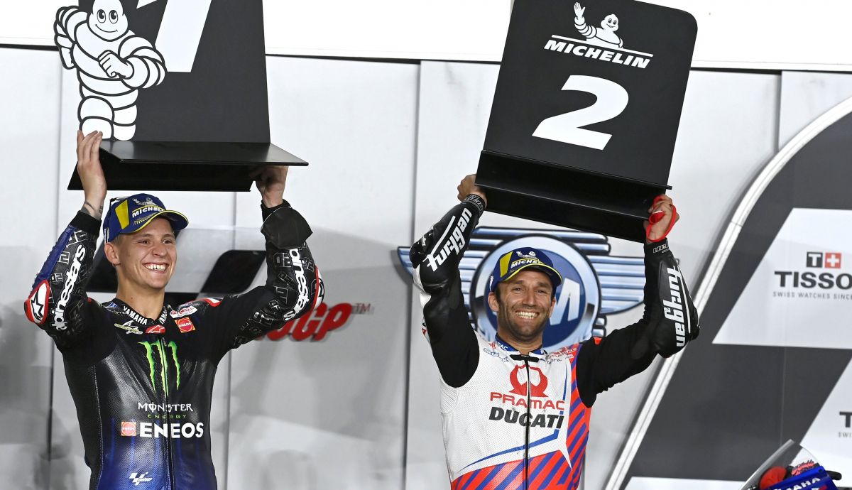 Fabio Quartararo y Johann Zarco firmaron el prmier doblete francés en la historia de la clase reina Fabio Quartararo y Johann Zarco firmaron el prmier doblete francés en la historia de la clase reina