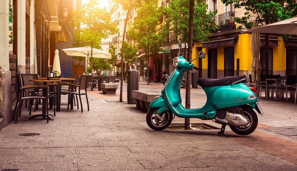 Scooter en perfecto estado. Fuente: iStock/Katarina_B Scooter en perfecto estado. Fuente: iStock/Katarina_B