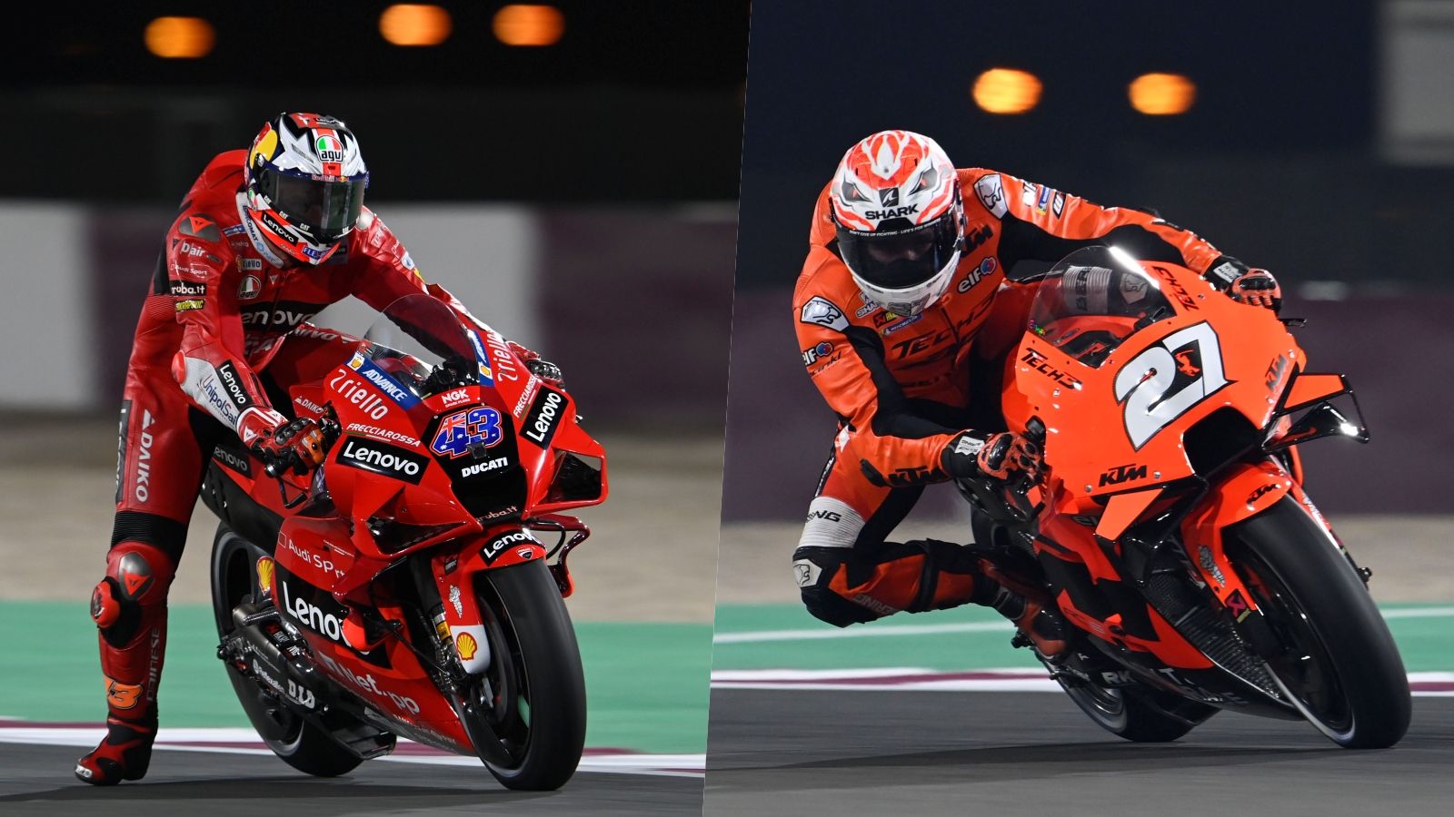 Jack Miller e Iker Lecuona en el Losail International Circuit