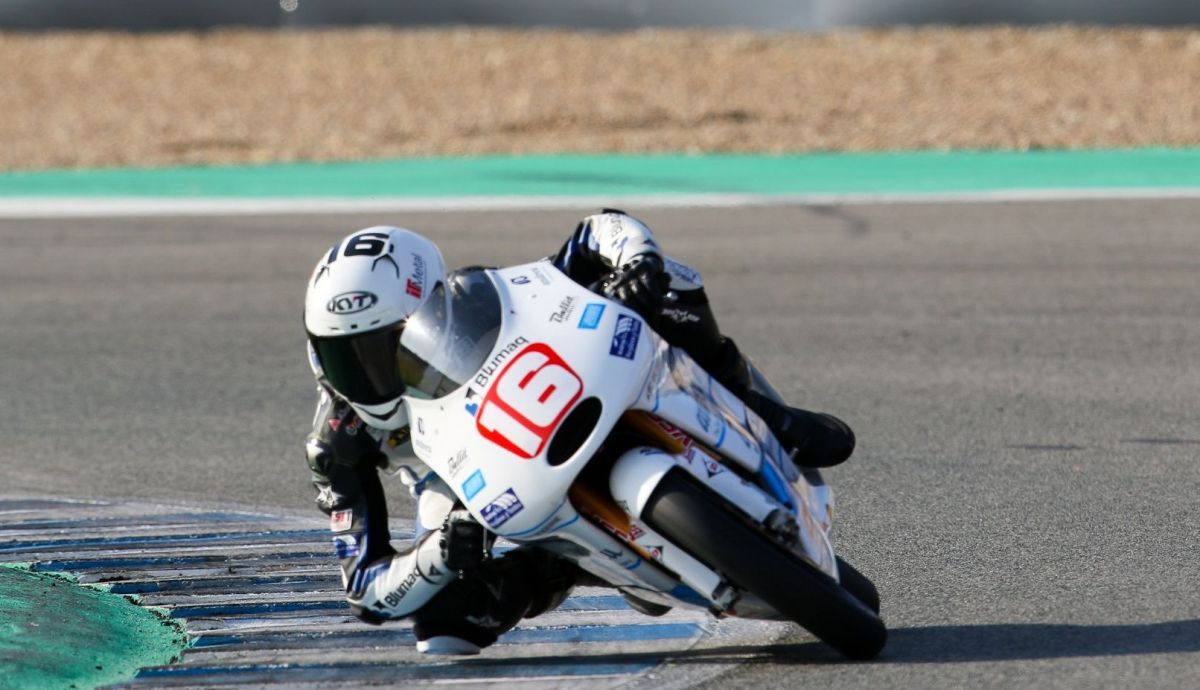 Álvaro Fuertes lidera PreMoto3 tras una victoria y un tercer puesto Álvaro Fuertes lidera PreMoto3 tras una victoria y un tercer puesto