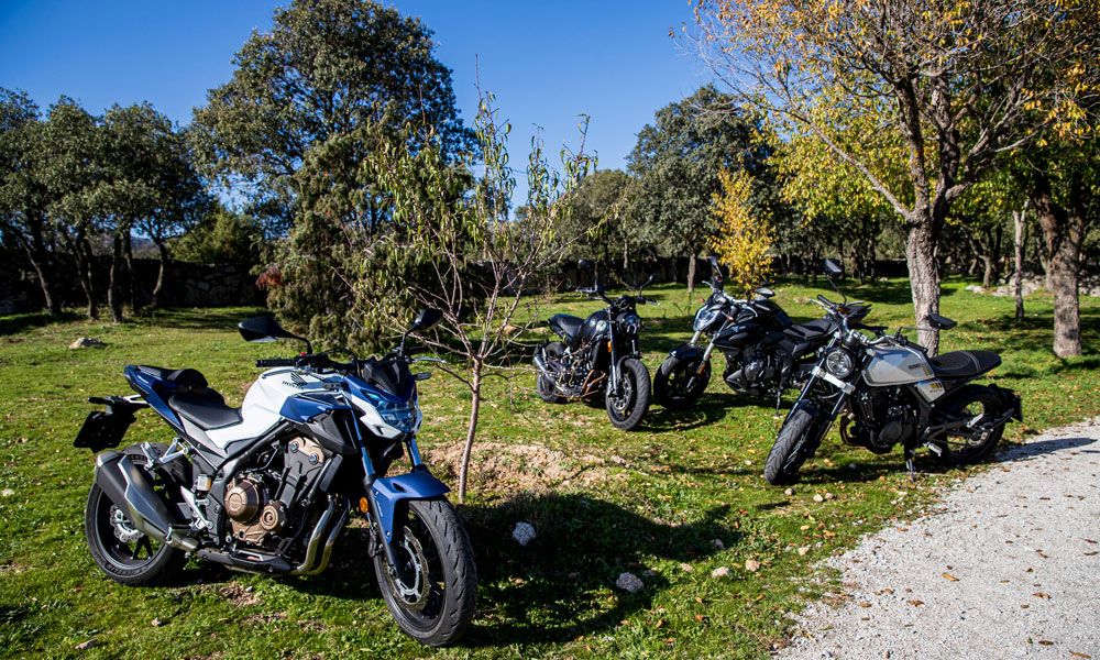 Comparativa naked 500 A2