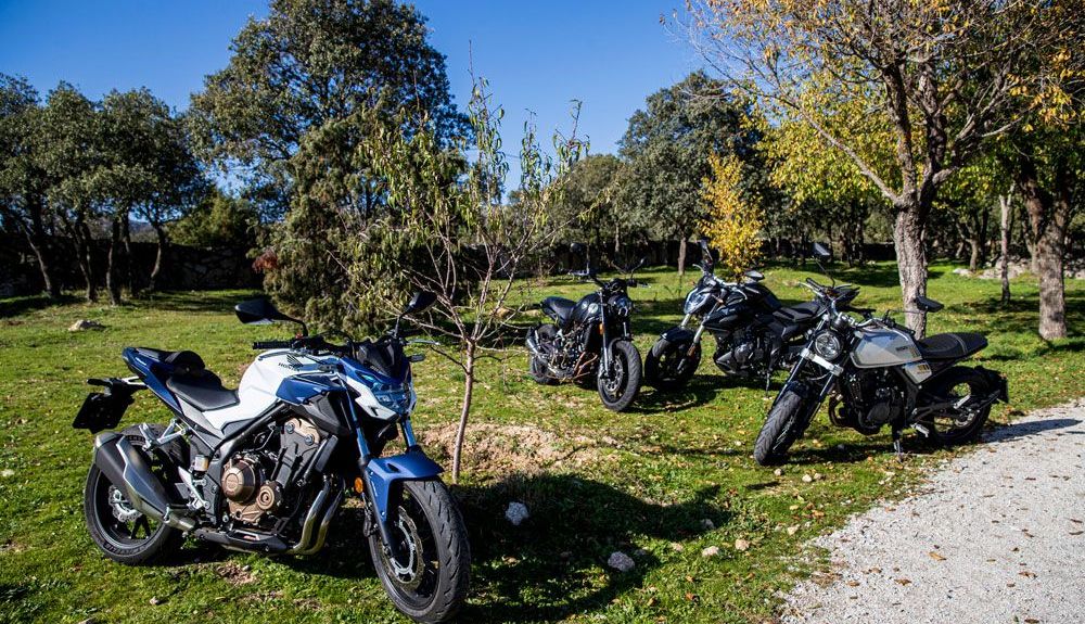 Comparativa naked 500 A2 Comparativa naked 500 A2
