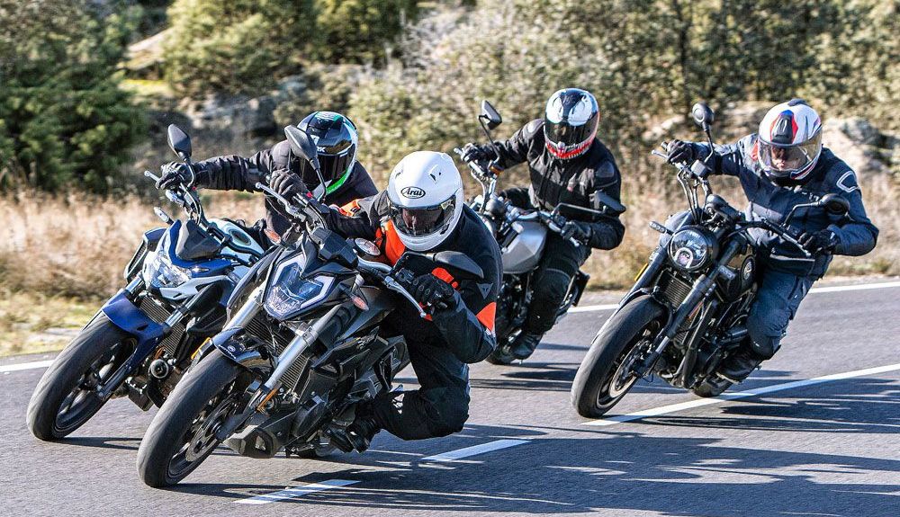Comparativa Naked 500 A2: Benelli Leoncino 500, Brixton Crossfire 500, Honda CB500F, Voge 500R Comparativa Naked 500 A2: Benelli Leoncino 500, Brixton Crossfire 500, Honda CB500F, Voge 500R