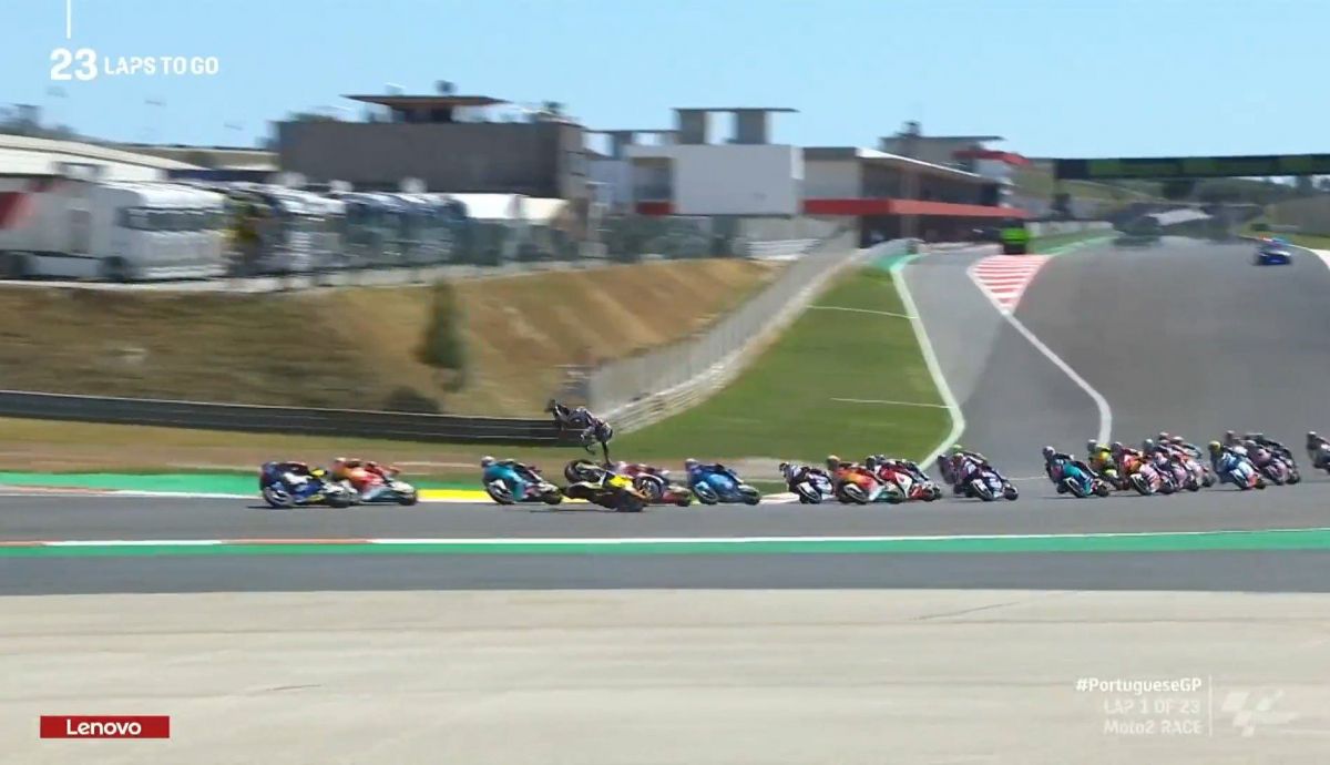 salida moto2 caida sam lowes salida moto2 caida sam lowes