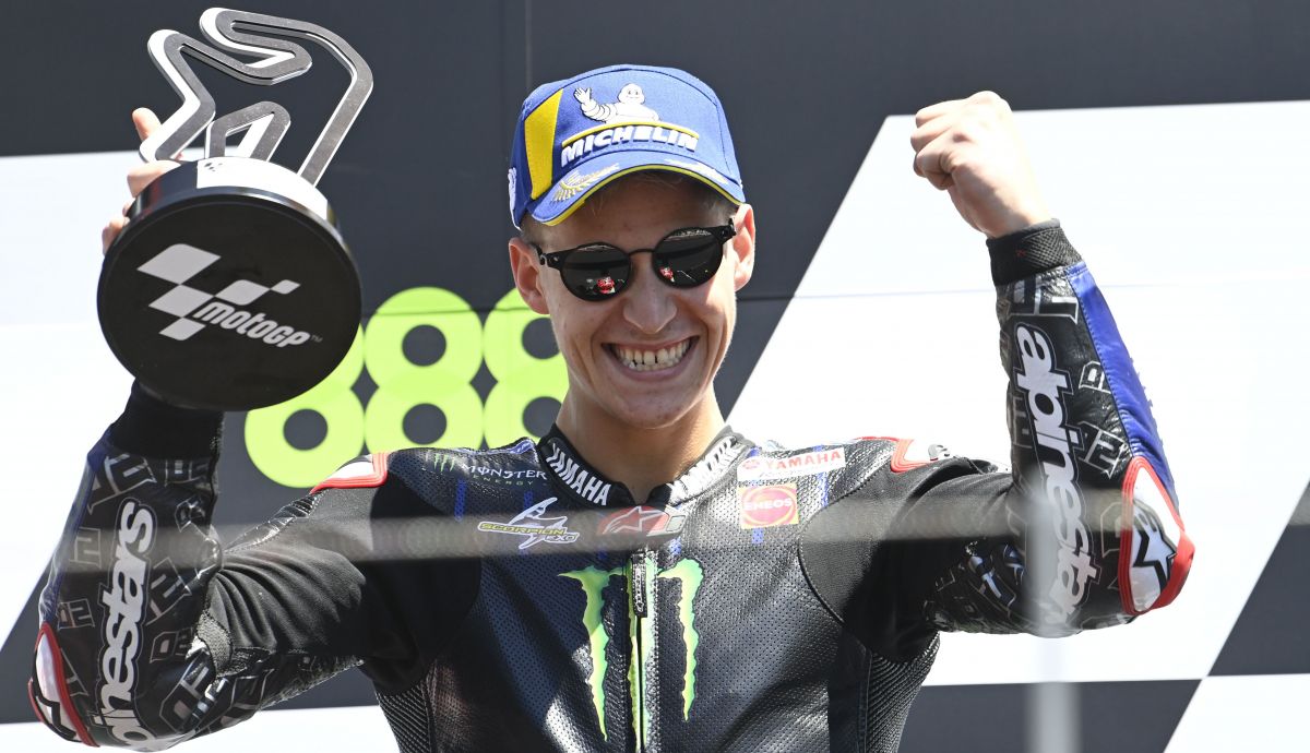 Fabio Quartararo gana y es el nuevo líder de la clasificación de MotoGP 2021 Fabio Quartararo gana y es el nuevo líder de la clasificación de MotoGP 2021