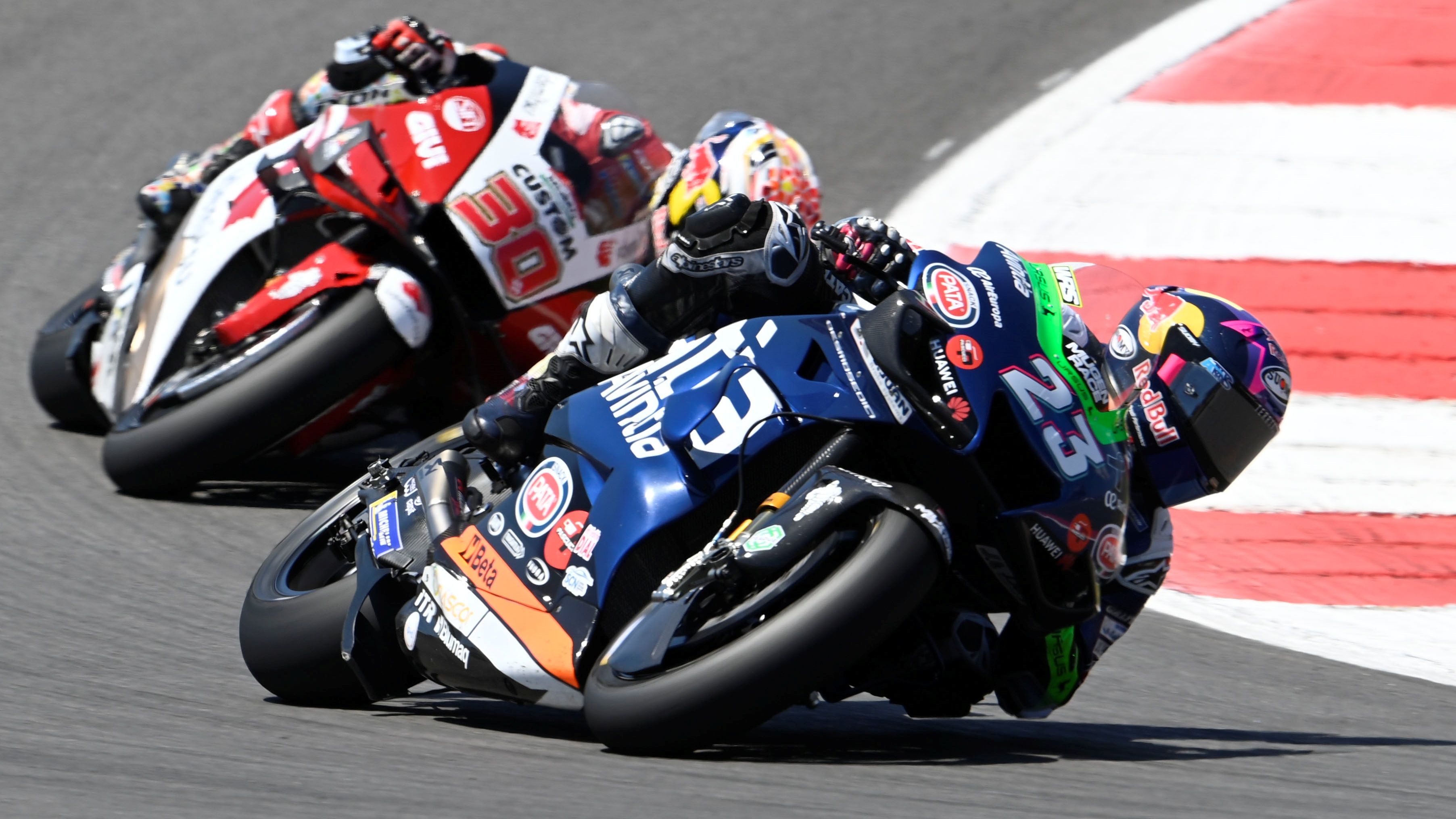 Enea Bastianini y Takaaki Nakagami lograron su mejor resultado de la temporada