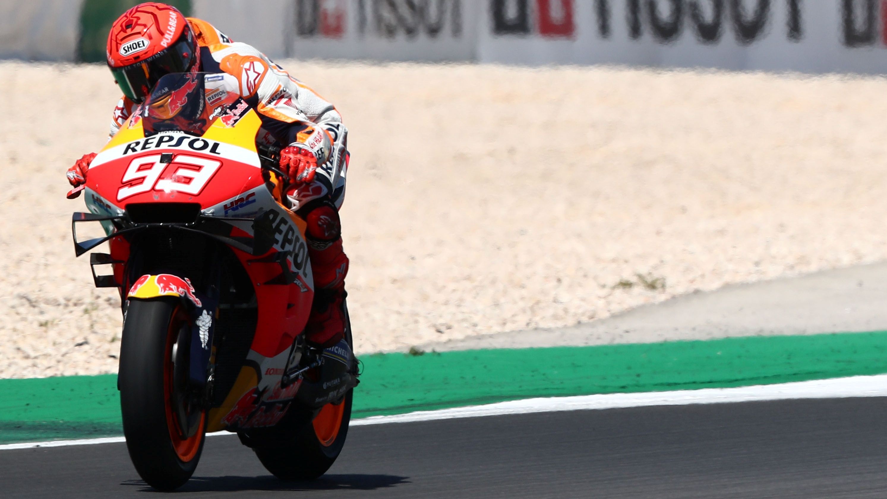 Marc Márquez disputó en Portimao su primera carrera desde el GP de España 2020